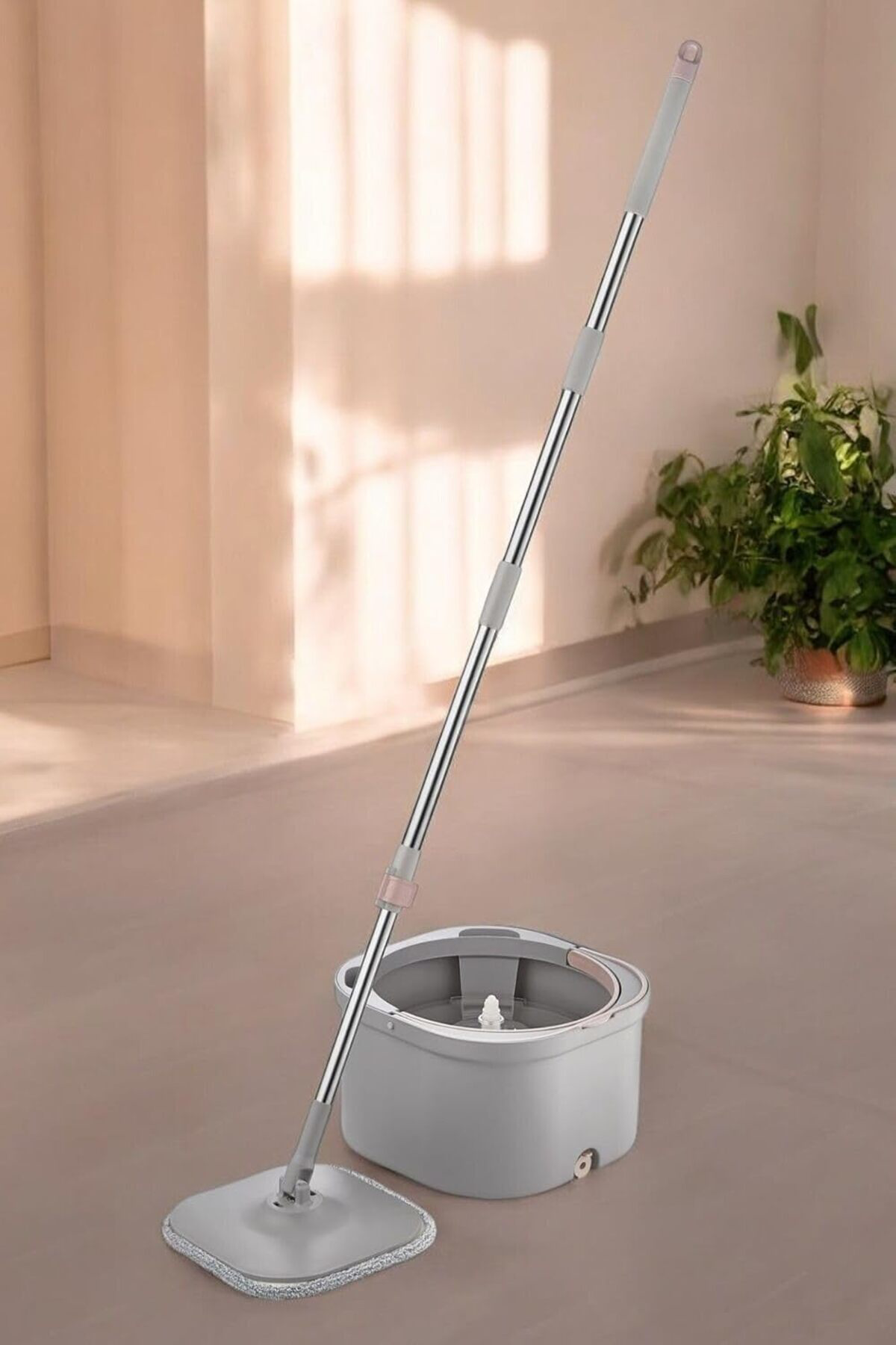 LuxShoping Mop EH131 Kare Temizlik Mopu (Gri) 1142128