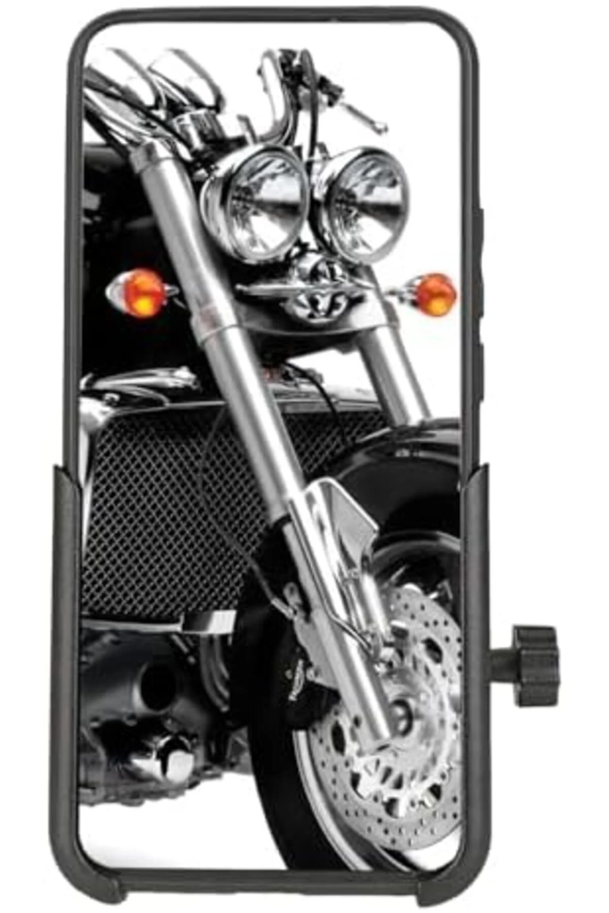 LuxShoping MT48 Motor ve Bisiklet Telefon Tutucu Tamamı Alüminyum LuxShoping MT48 Motor ve Bisiklet Telefon Tutucu Tamamı Alüminyum