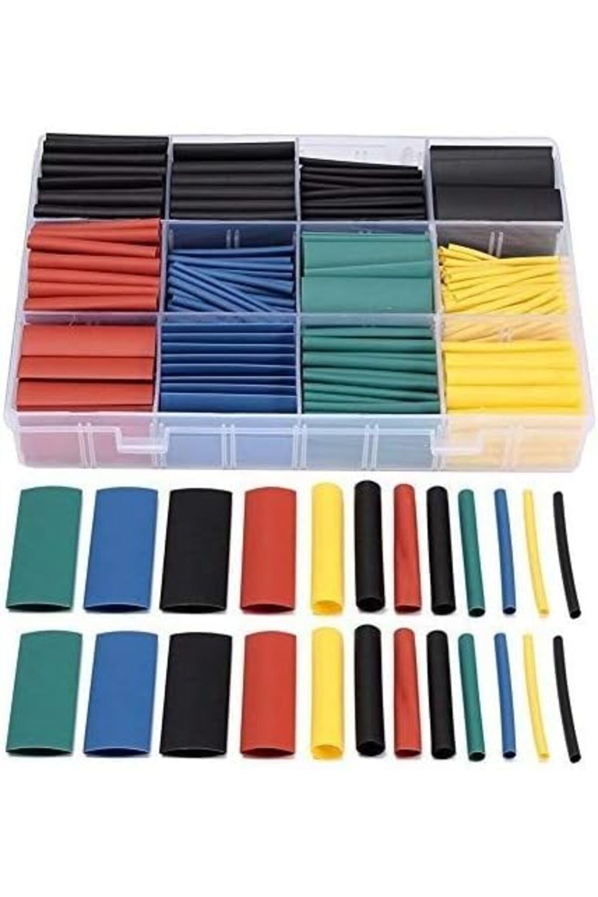 LuxShoping n / a Placity Makaron set Isı İle Daralan Kablo Seti 5