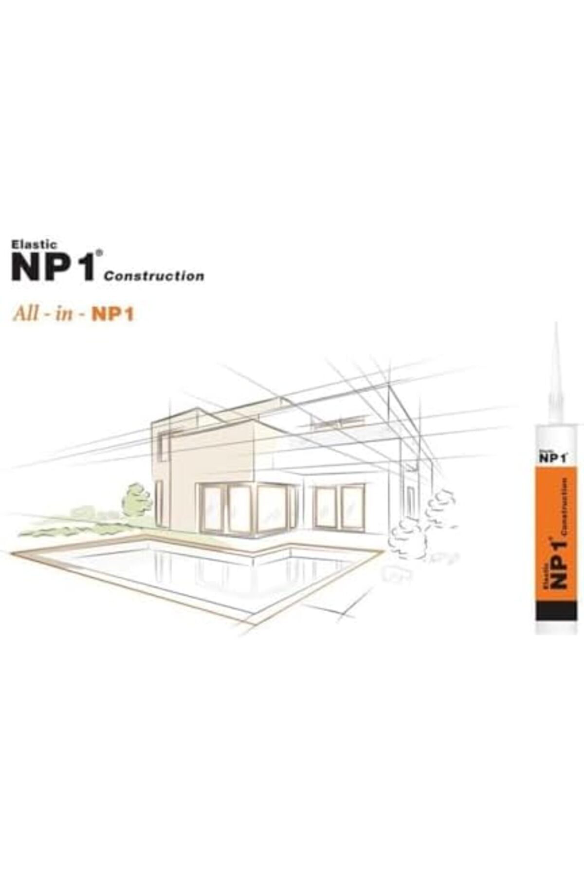 LuxShoping Np1 Ms Polimer Kartuş 290 Ml. Beyaz 1142128