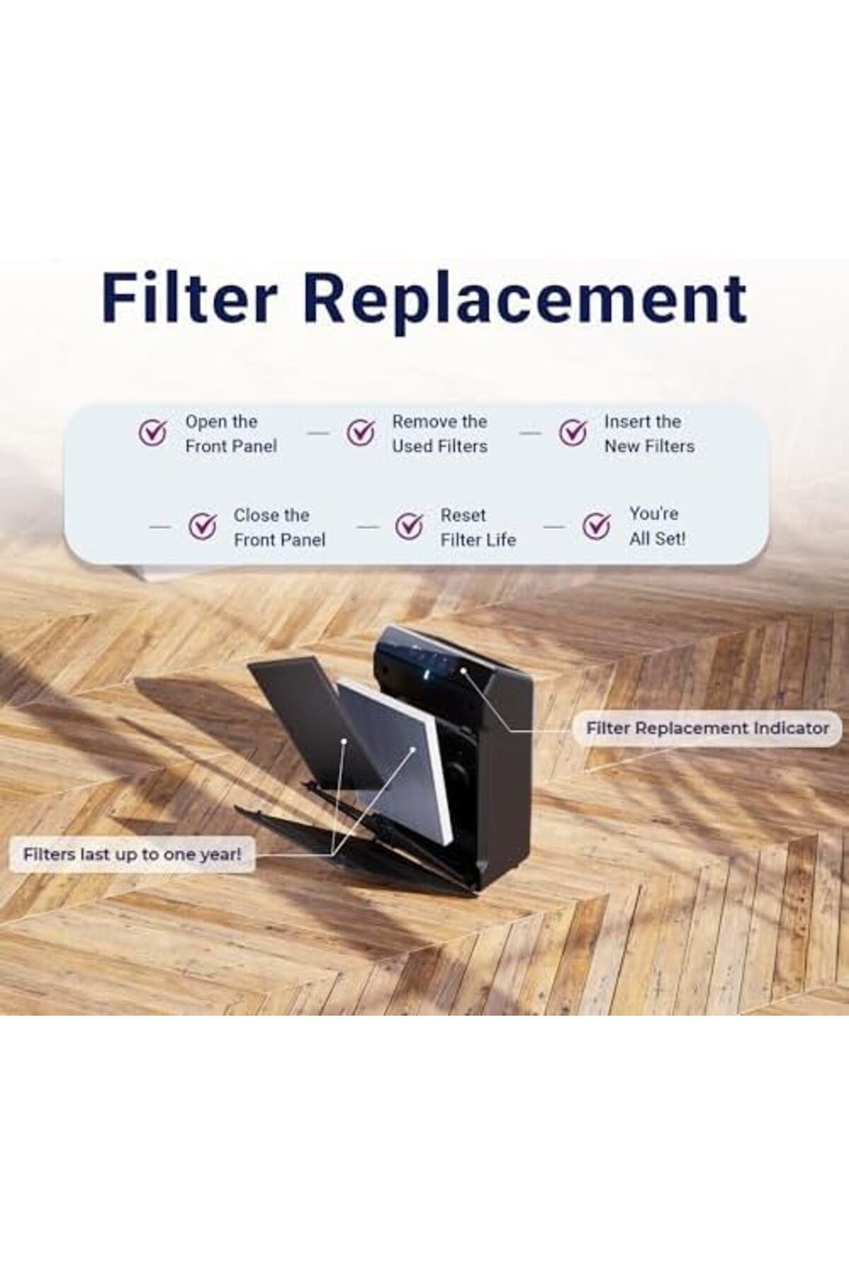 LuxShoping Orijinal Filtre S +SmokeGuard C545 için 1142128