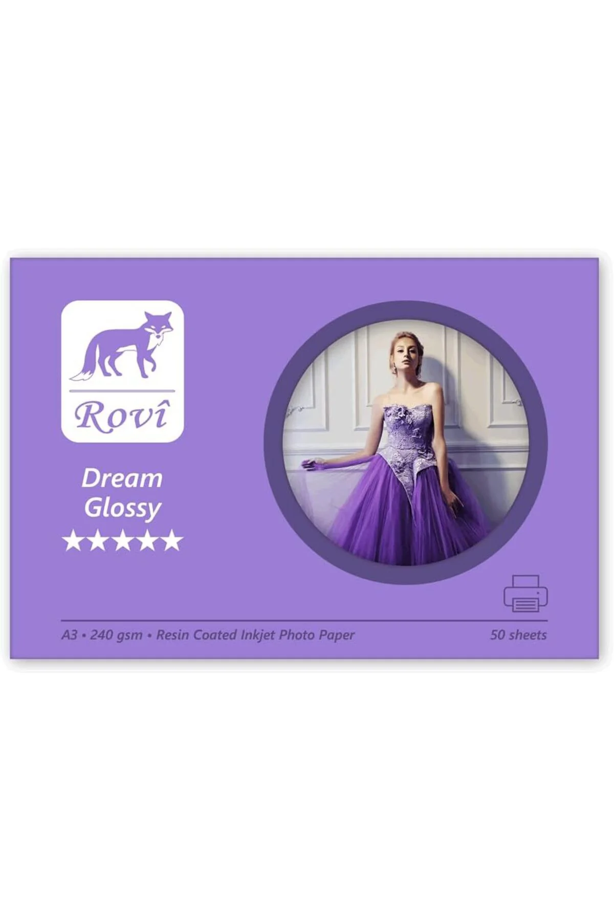 LuxShoping Parlak Fotoğraf Kağıdı 240gsm 50yp A3 1142128