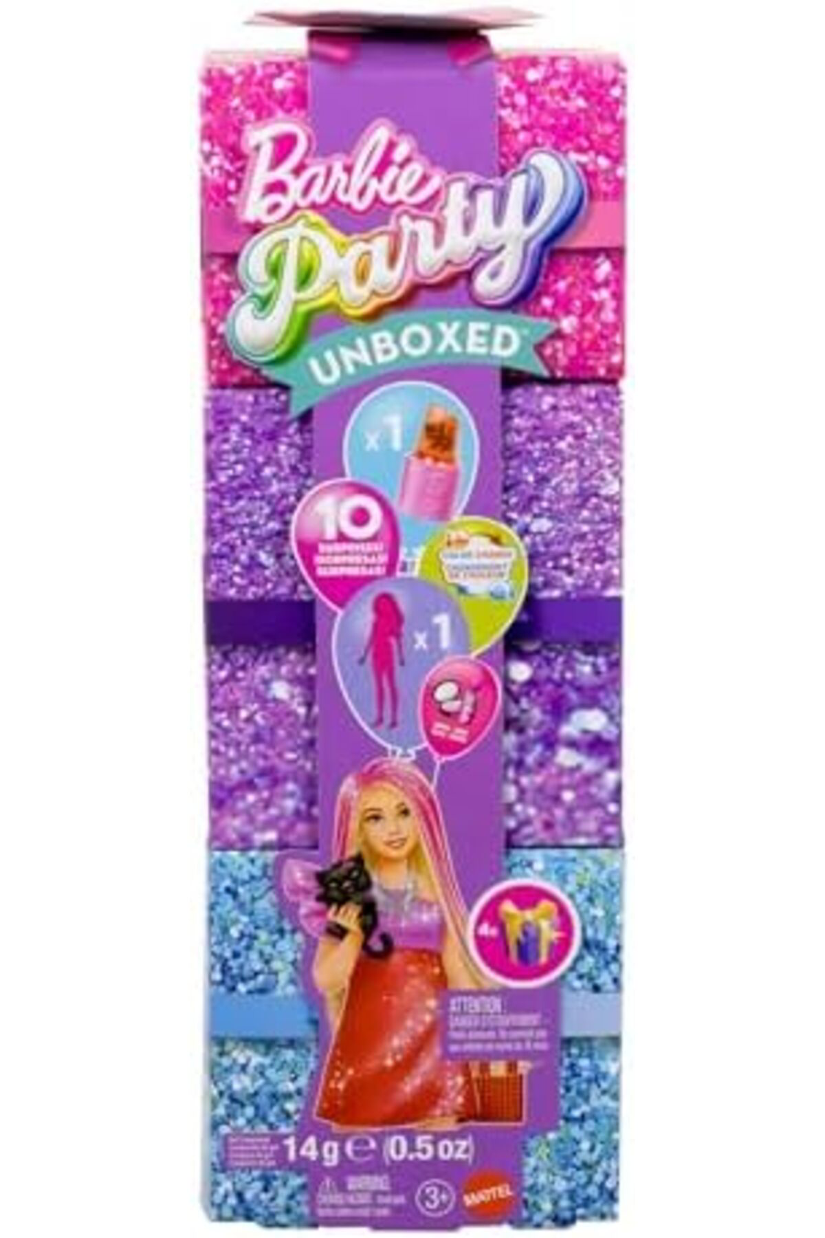 LuxShoping Parti Paketi bebek ve aksesuar, Glam Party Series - Re