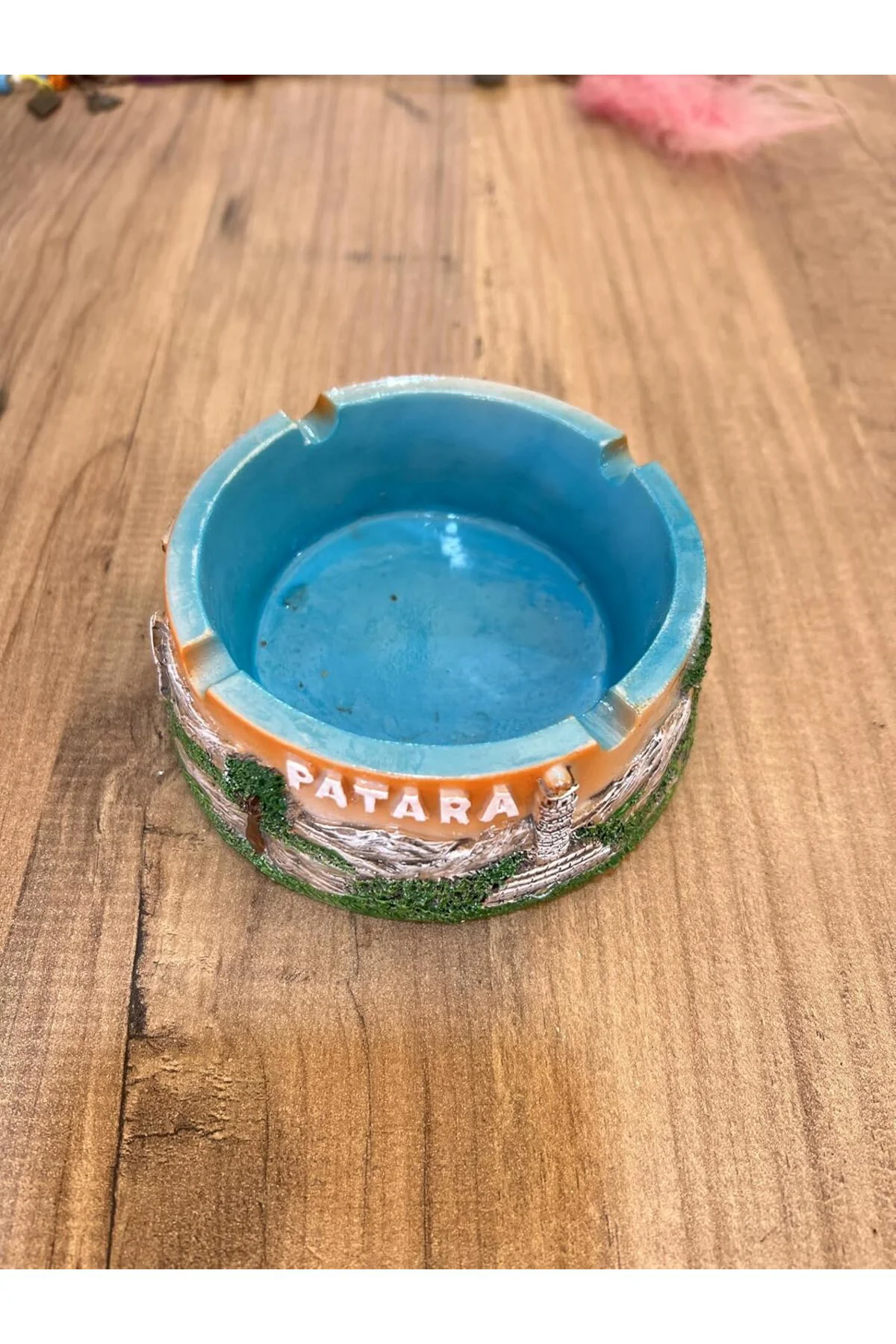 LuxShoping Patara Antik Kent Dekoratif Küllük, Turkuaz ve Turuncu