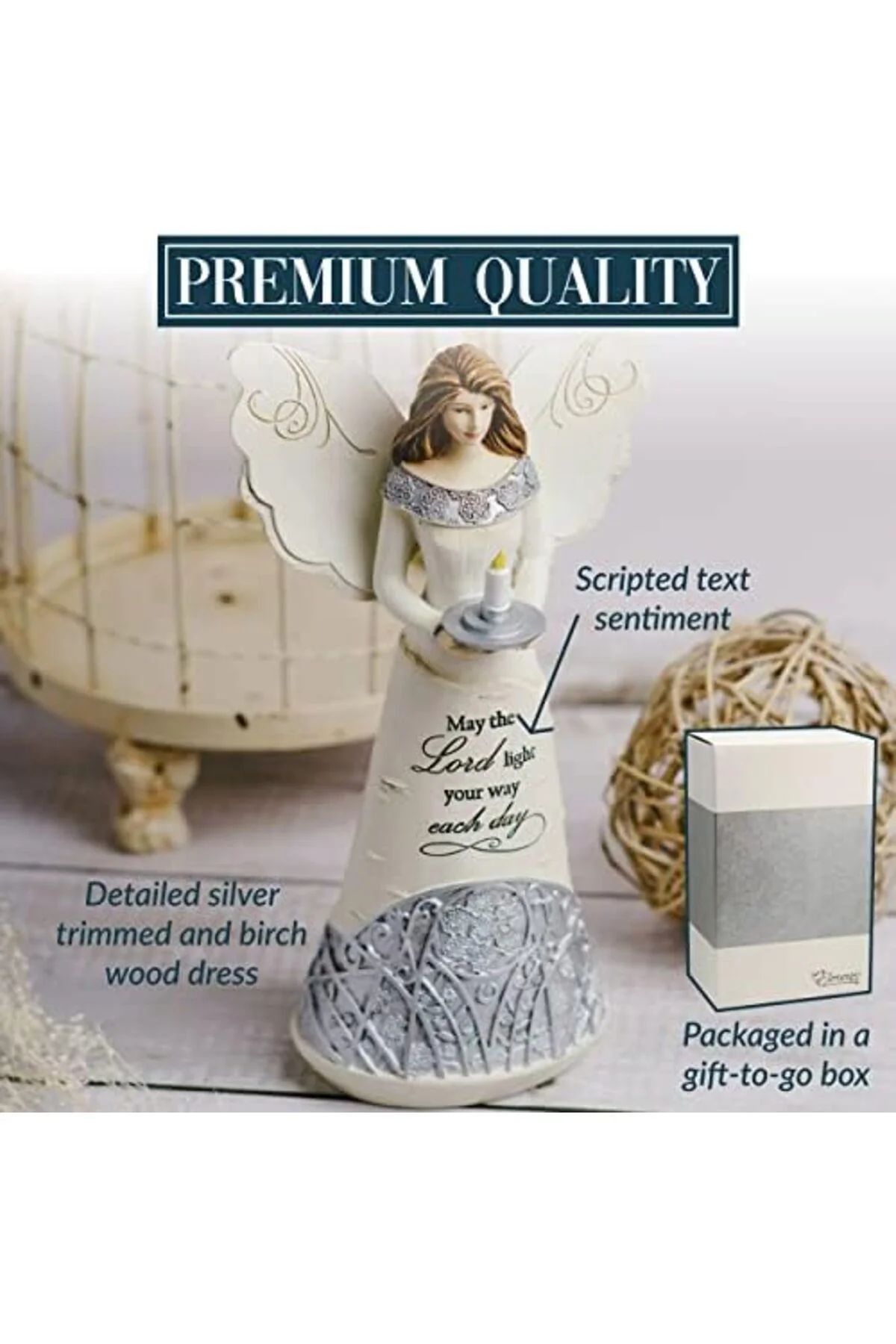 LuxShoping Pavilion 82351 Memory melek figürü, 9 inç 1142128