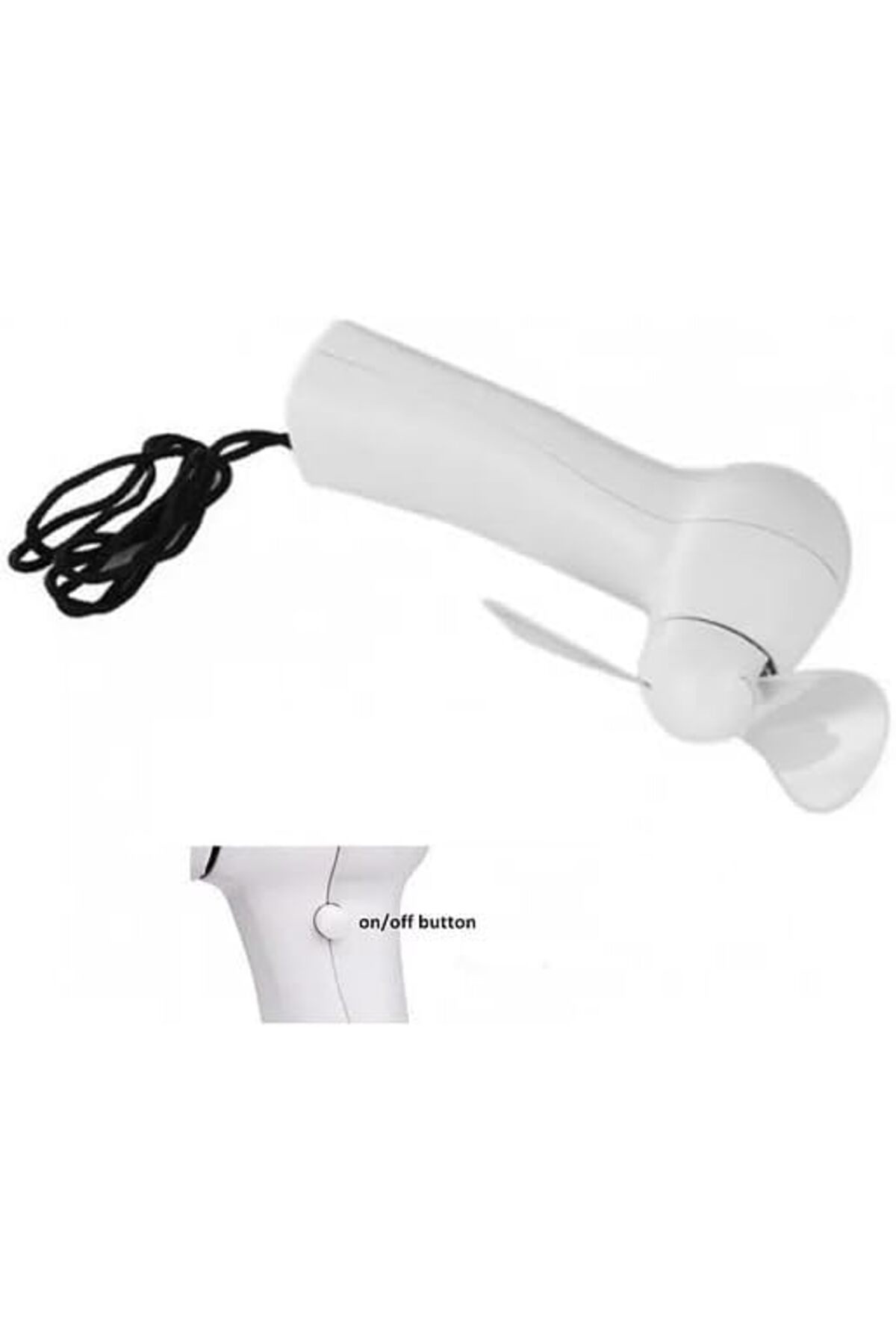 LuxShoping Pilli El Fanı | Taşınabilir Mini El Vantilatörü | Boyu