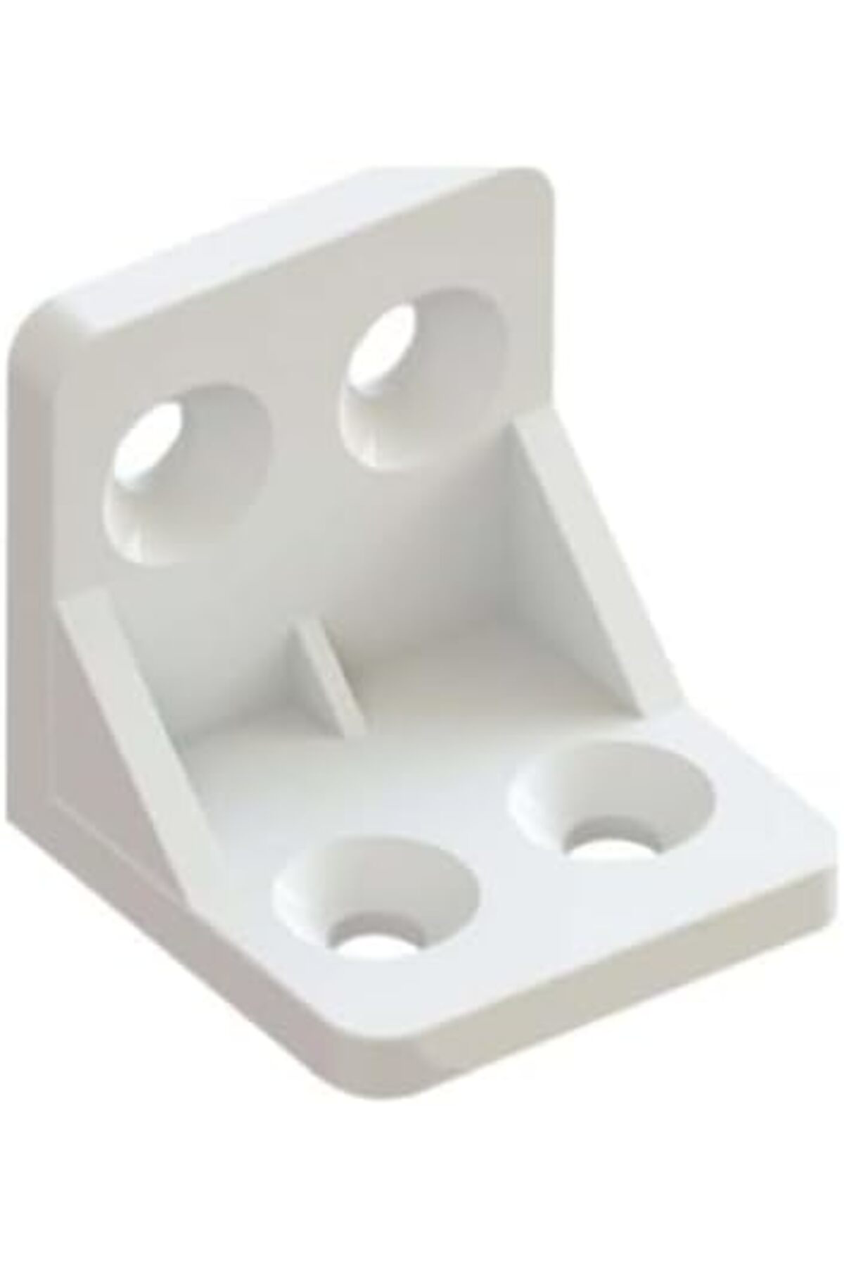 LuxShoping Plastik L Köşe Bağlantı Aparatı, L Plastik Gönye Köşeb