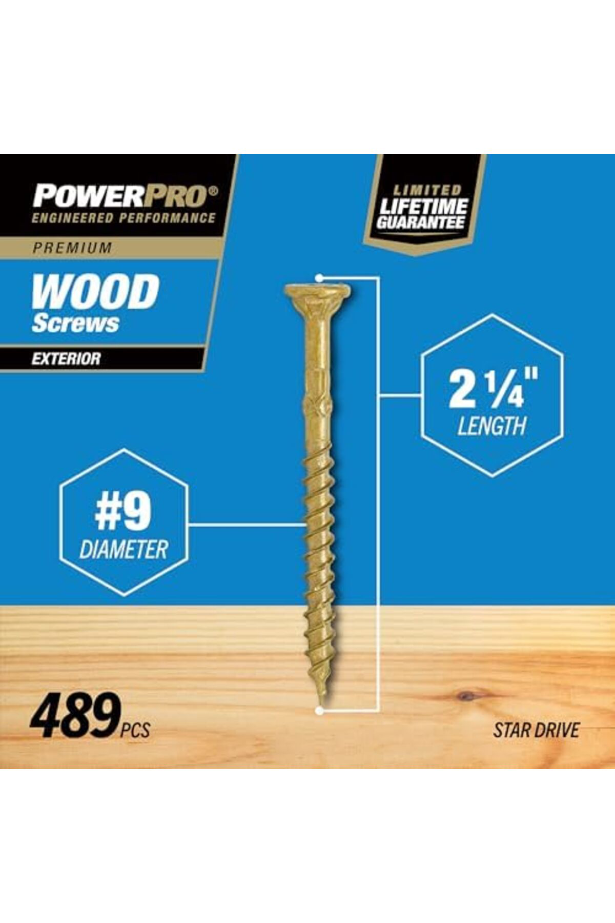 LuxShoping Power Pro 48609 Premium Dış Mekan Ahşap ve Güverte Vid