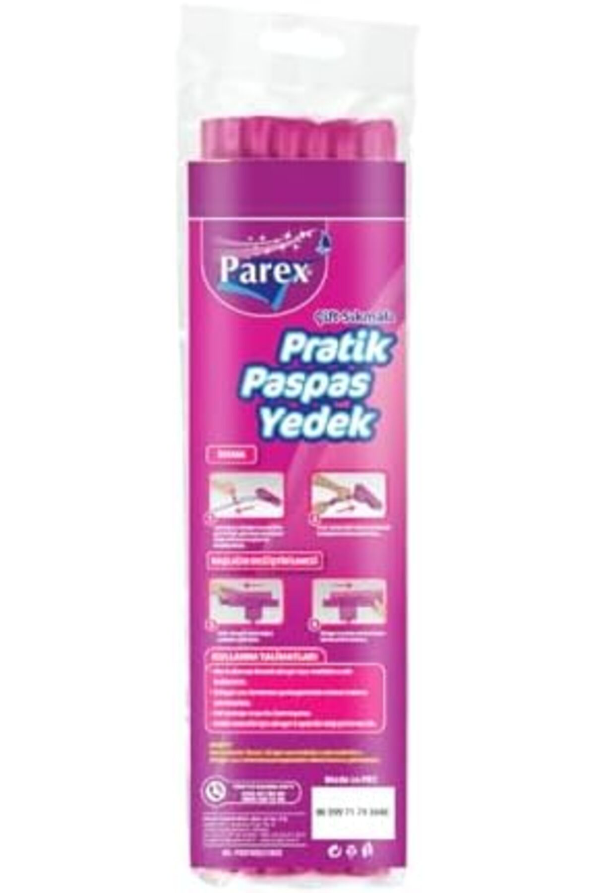 LuxShoping Pratik Paspas Çift Sıkmalı Yedek 1142128