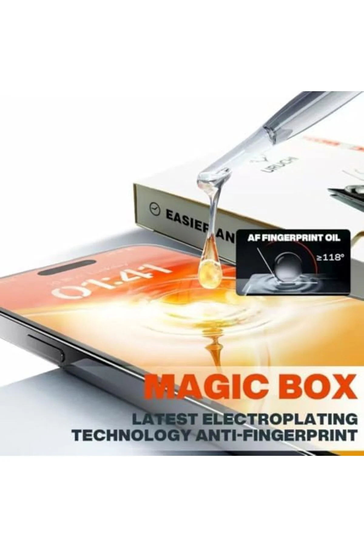 LuxShoping Premium 17 Pro Max Ekran Koruyucu 2'li Paket, Ultra HD