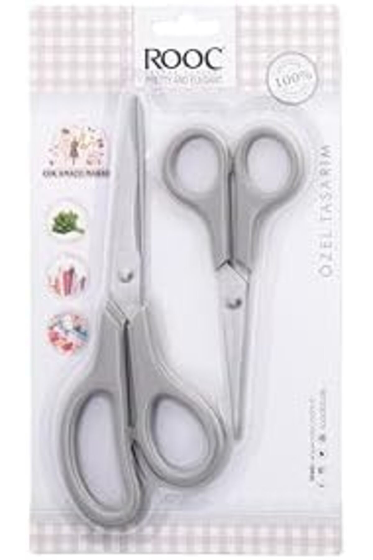 LuxShoping Premium Serisi Ergonomik Saplı Çelik Gıdaya Temasa Uyg