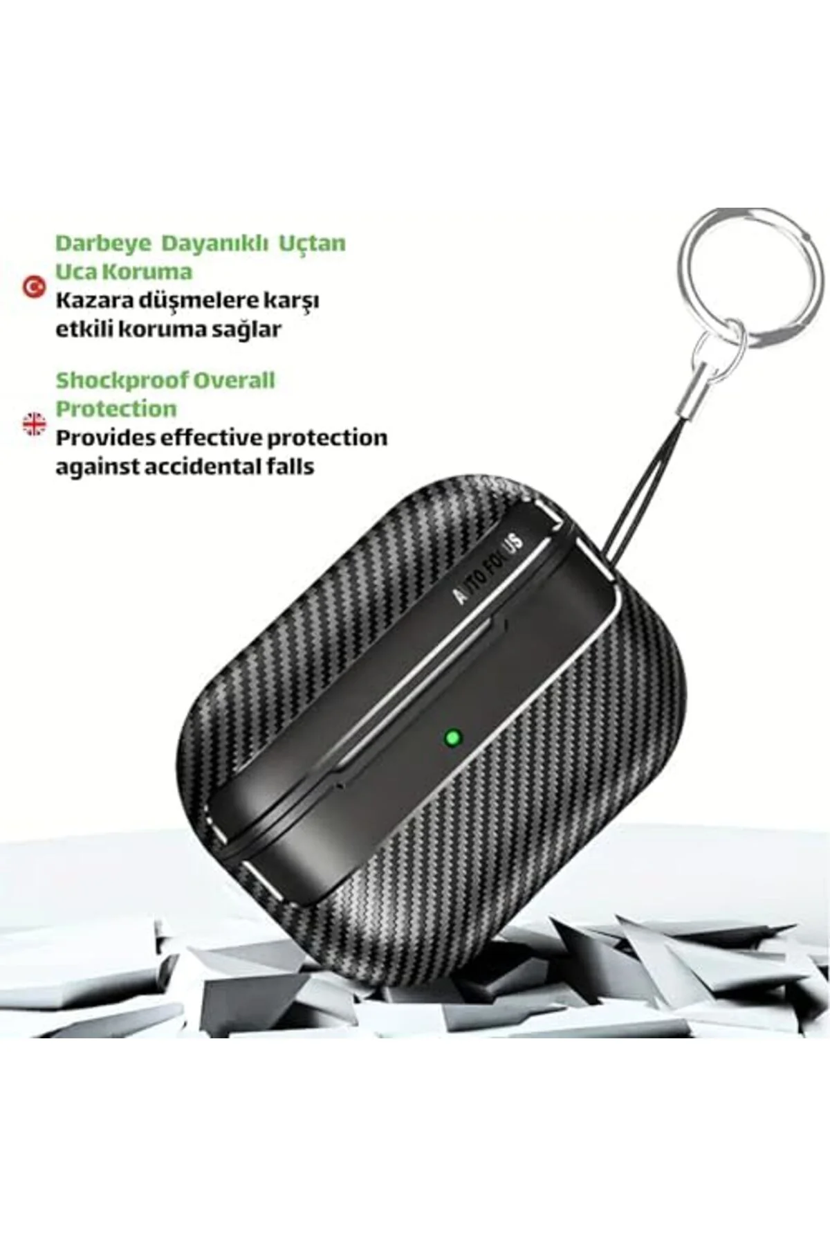 LuxShoping Pro 2. Nesil Uyumlu Karbon Fiber Hybrid Polymer Techno
