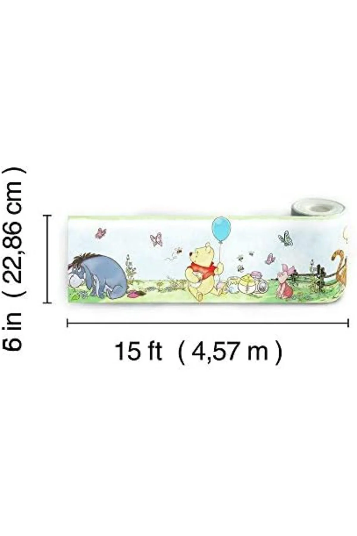 LuxShoping RMK4410BD The Pooh, vinil, çok renkli, 12,7 cm x 4,57 