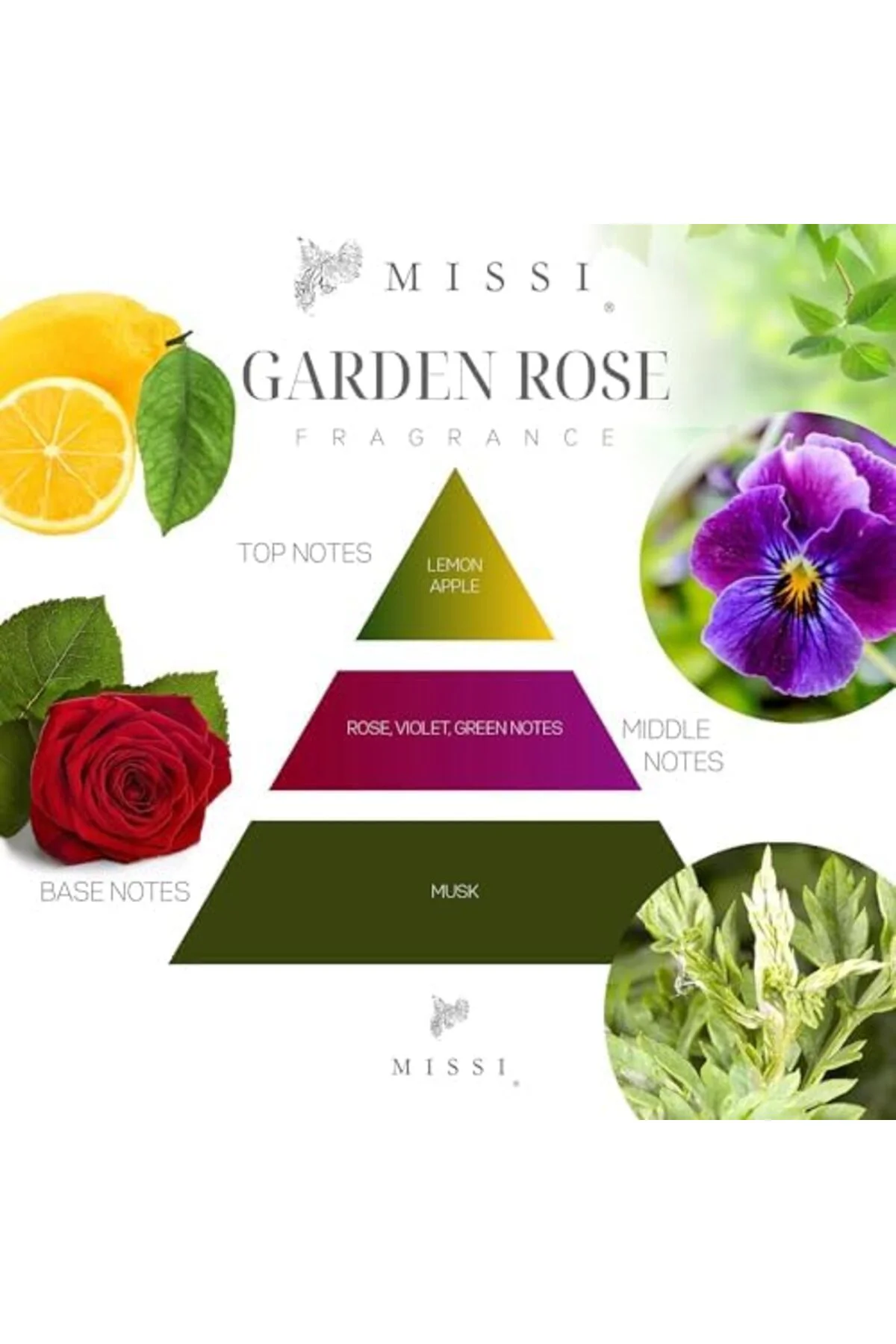 LuxShoping Rose Kokulu Vegan Teneke Mum 1142128