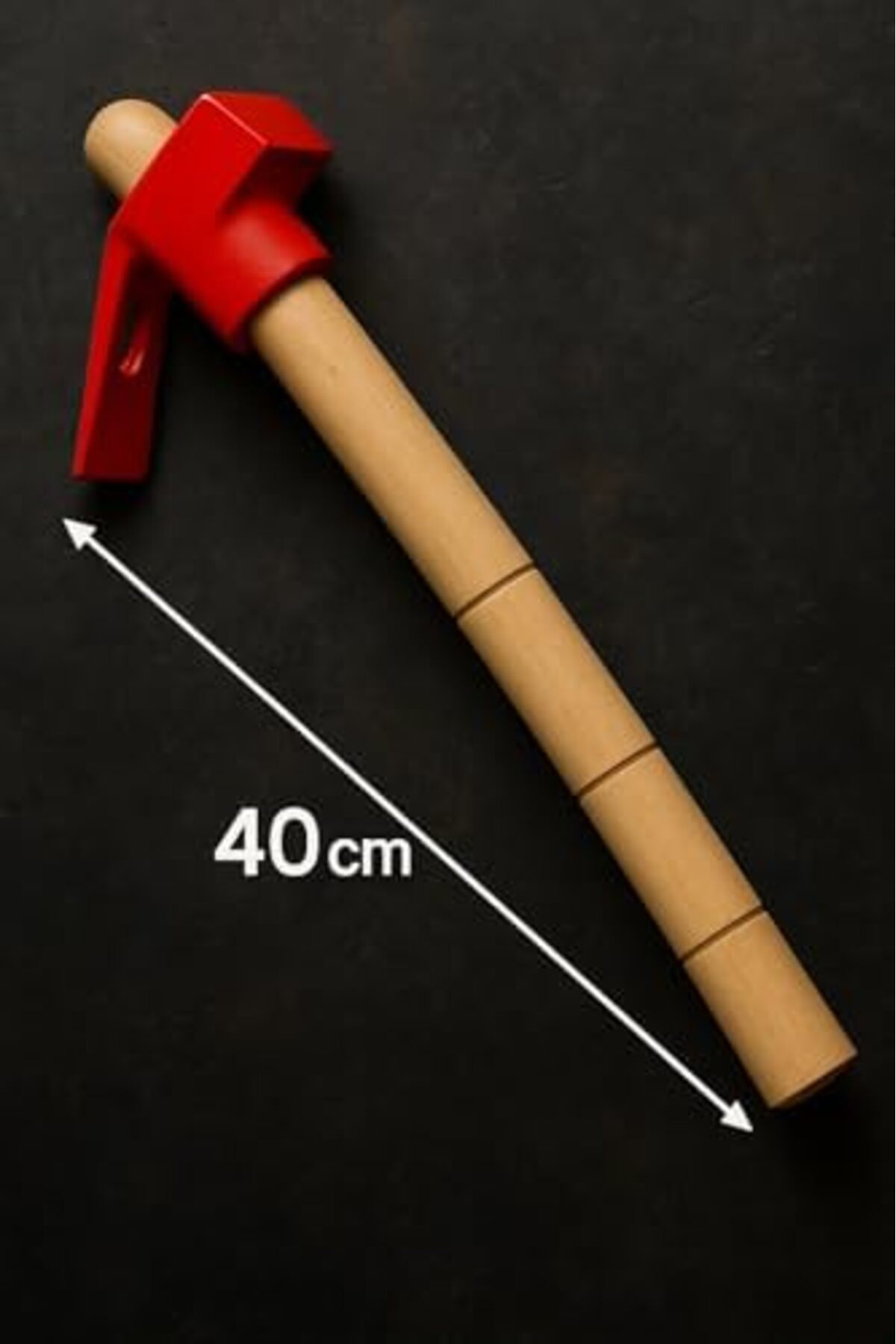 LuxShoping Saplı, 40 cm Ahşap Saplı, Kalın Uçlu, Döküm Başlıklı, LuxShoping Saplı, 40 cm Ahşap Saplı, Kalın Uçlu, Döküm Başlıklı,