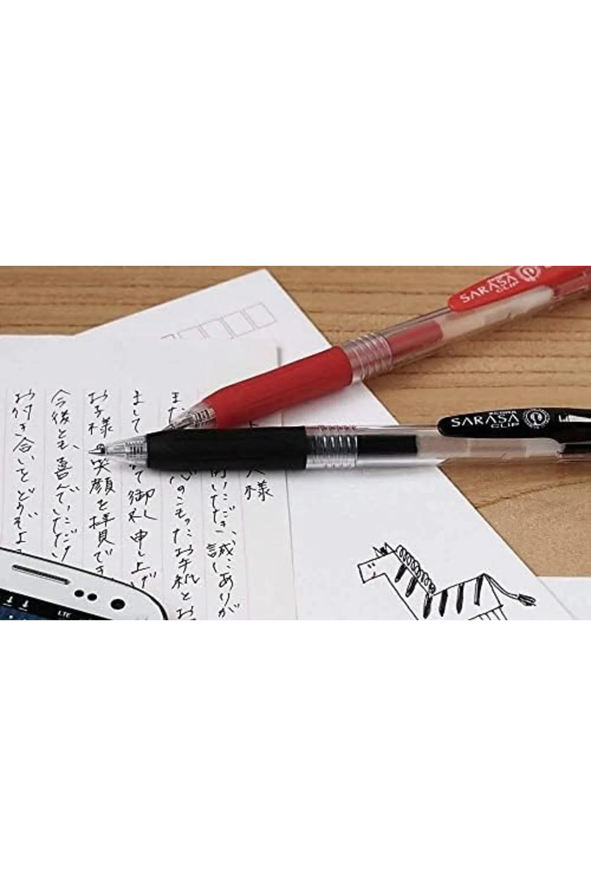 LuxShoping Sarasa Clip Jel Kalem 0.7 Mm Siyah 1142128