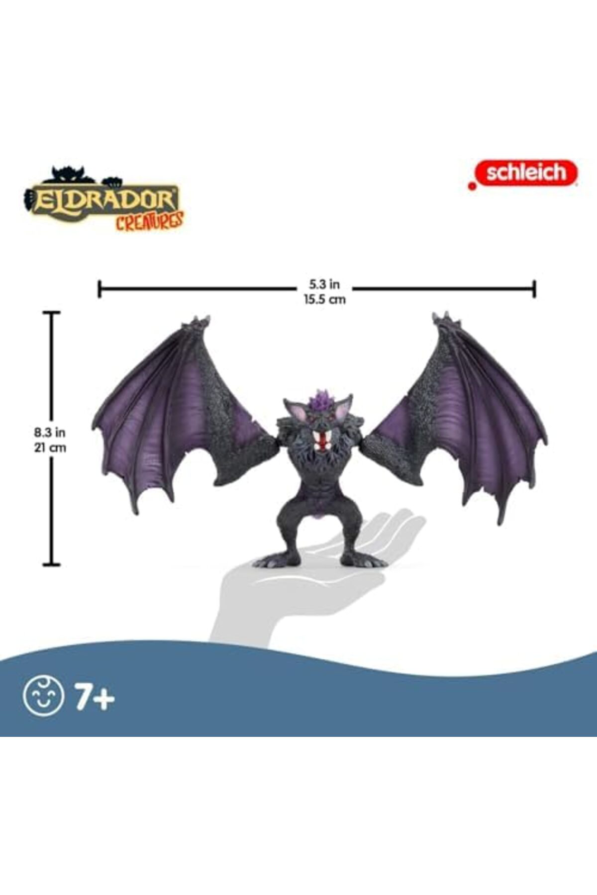 LuxShoping Schleich Eldrador Creatures Yeni 2024 Gölge Yarasa Aks