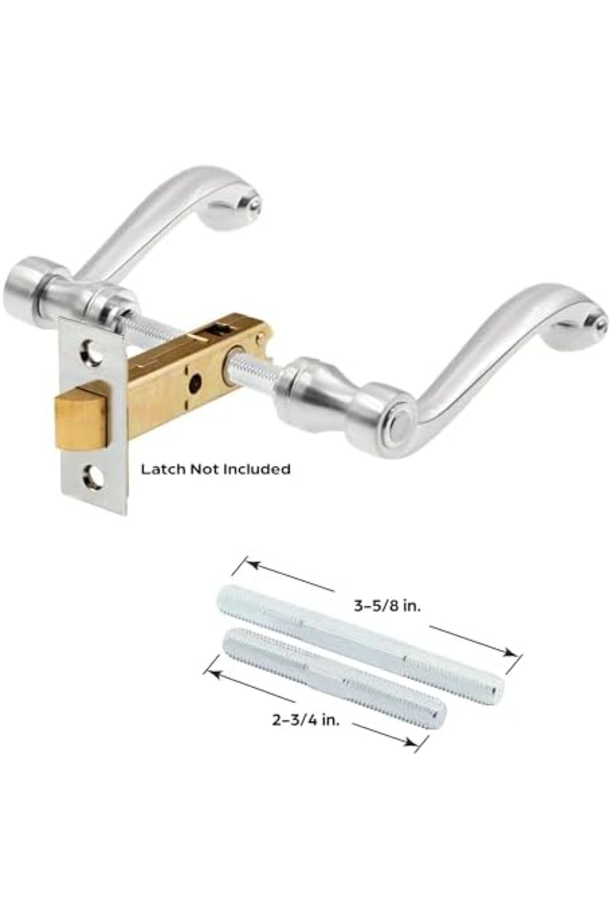 LuxShoping Security E 2663 Fransız Kolonyal Kapı Kolları, Ağır Dö