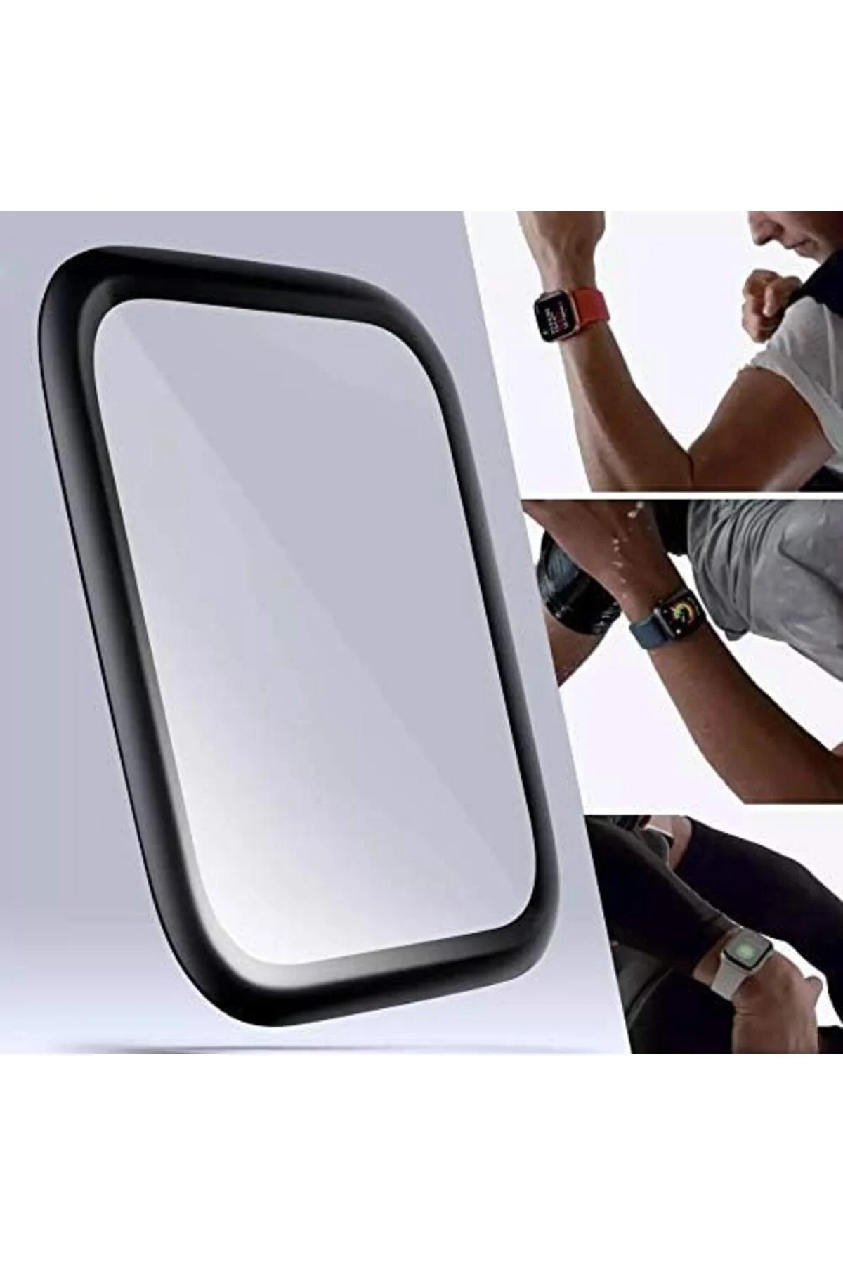 LuxShoping Series 9 45mm Tam Kaplayan Temperli Cam Ekran Koruyucu