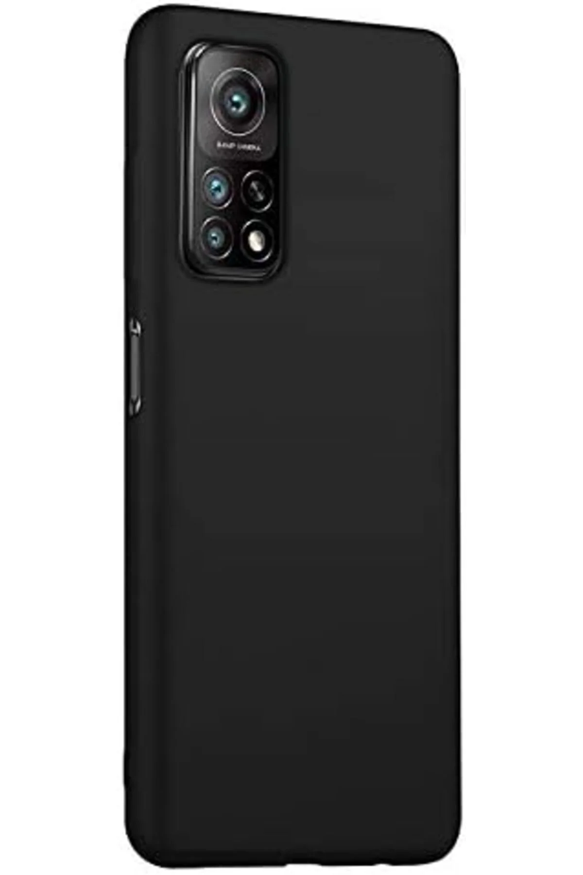 LuxShoping Silicone Mi 10T Pro için Kılıf Siyah [Mi 10T Pro ile U