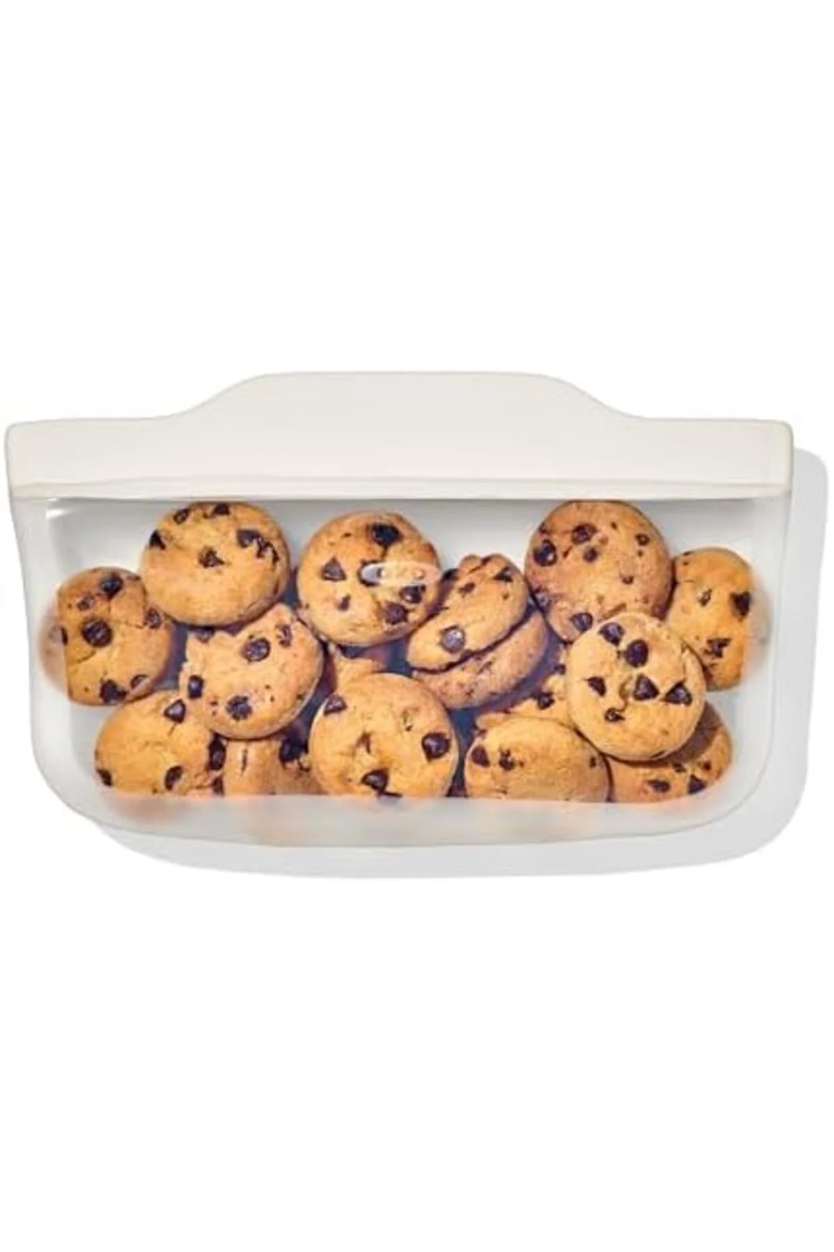 LuxShoping Silicone Reusable Bag Snack Bag (12 oz) - Oat 1142128