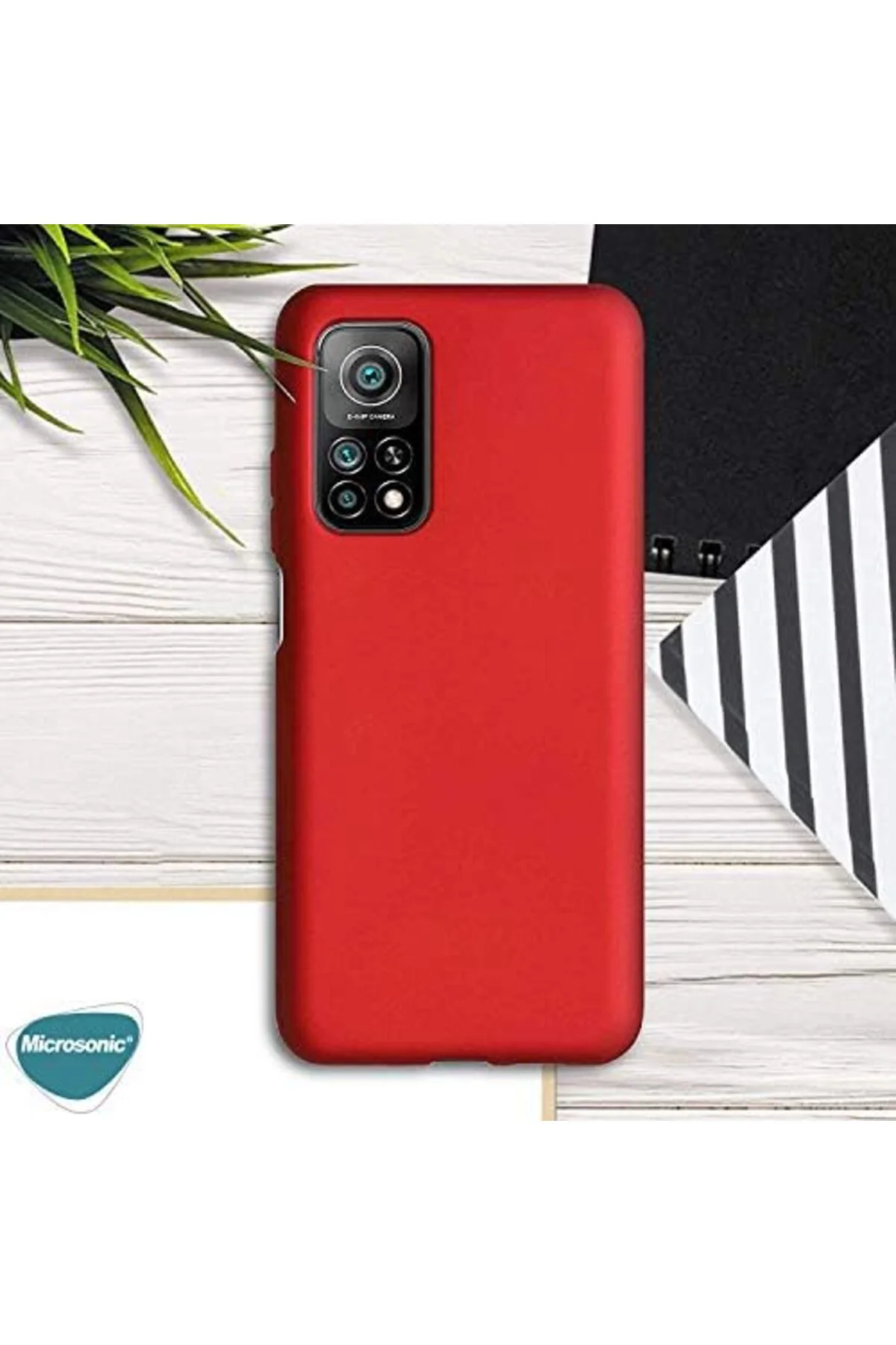 LuxShoping Silicone Mi 10T Pro için Kılıf Siyah [Mi 10T Pro ile U