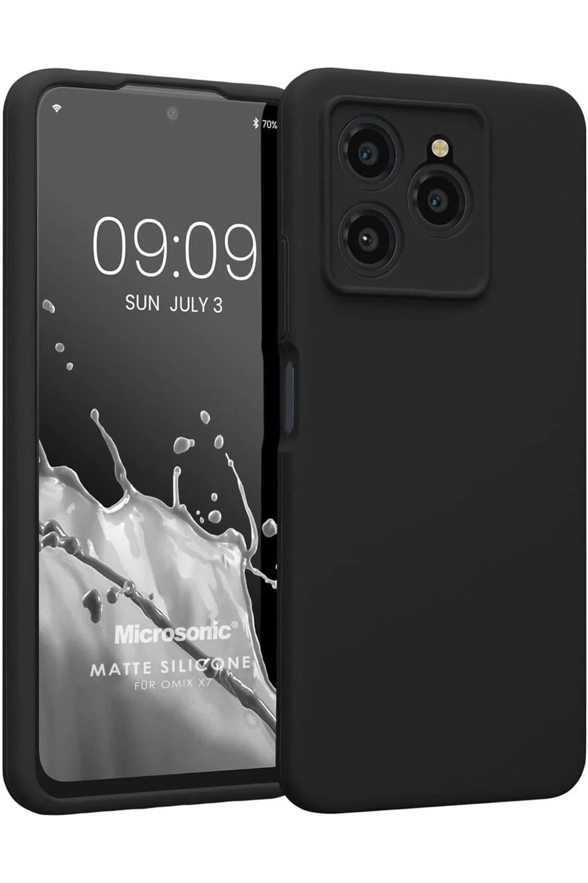 LuxShoping Silicone X6 Kılıf Siyah [X6 ile Uyumlu Kılıf - Siyah] 