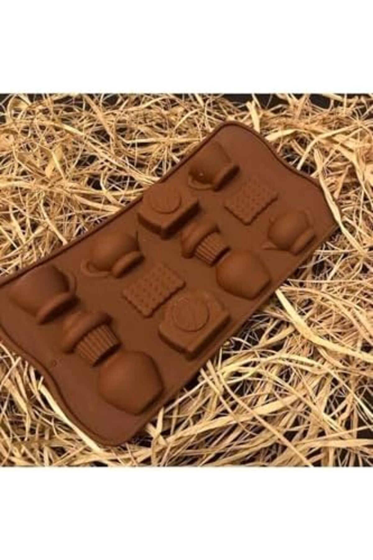 LuxShoping Siliko World Çay Saati Çikolata Kalıbı Silikon 1142128