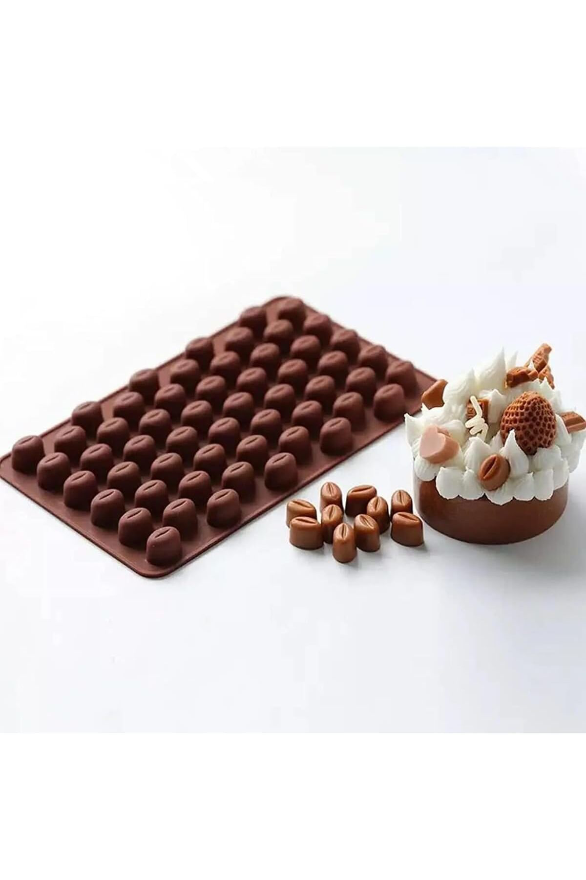 LuxShoping Siliko World Silikon Çikolata Ve Buz Kalıbı 1142128