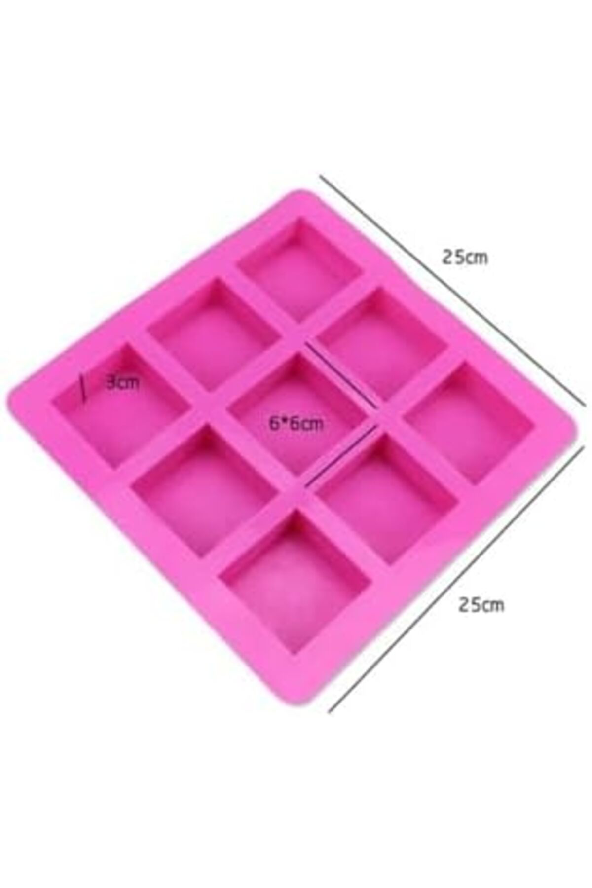 LuxShoping Siliko World Sabun Mum Kek Ekmek Kalıbı 1142128