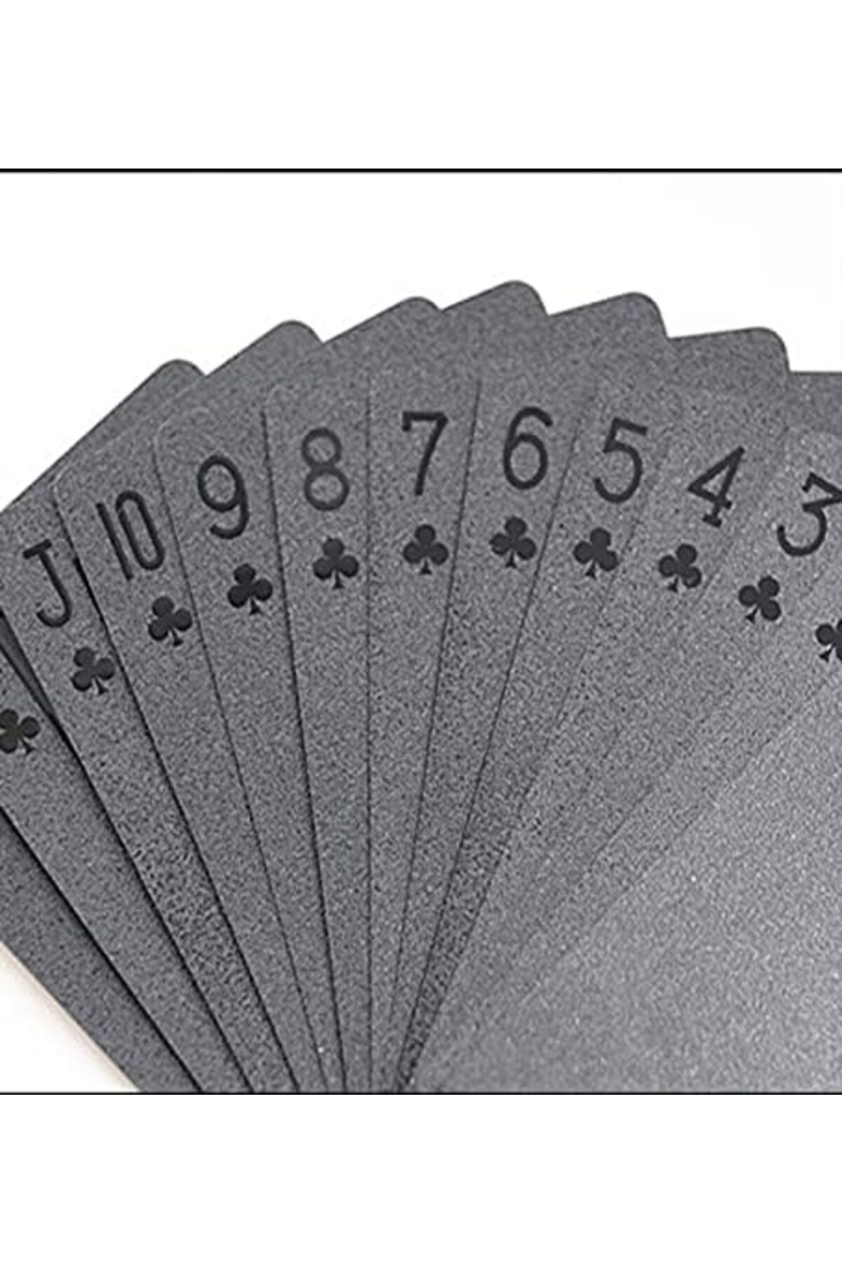 LuxShoping Siyah Kaplama İskambil Oyun Kartı 1142128