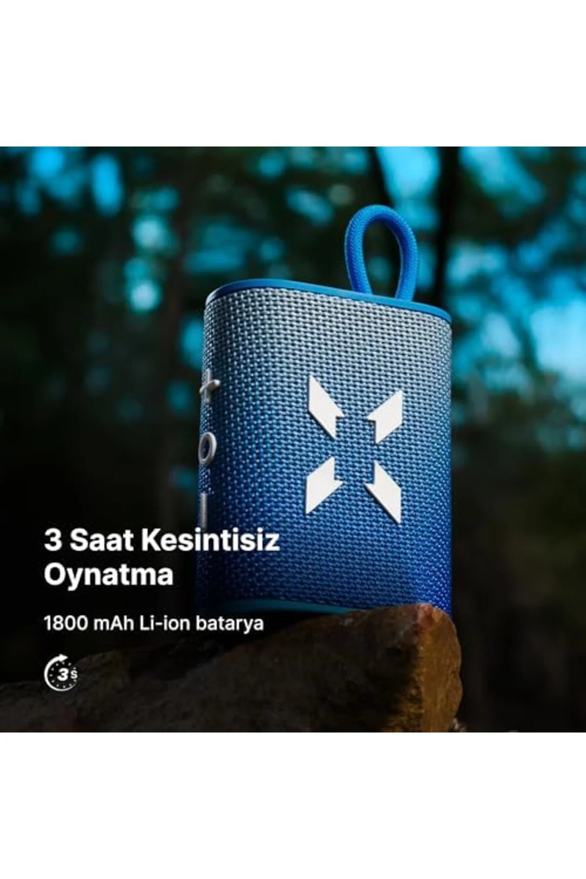 LuxShoping Smart Bluetooth Kablosuz Su Geçirmez IPX7 RGB TWS Hopa