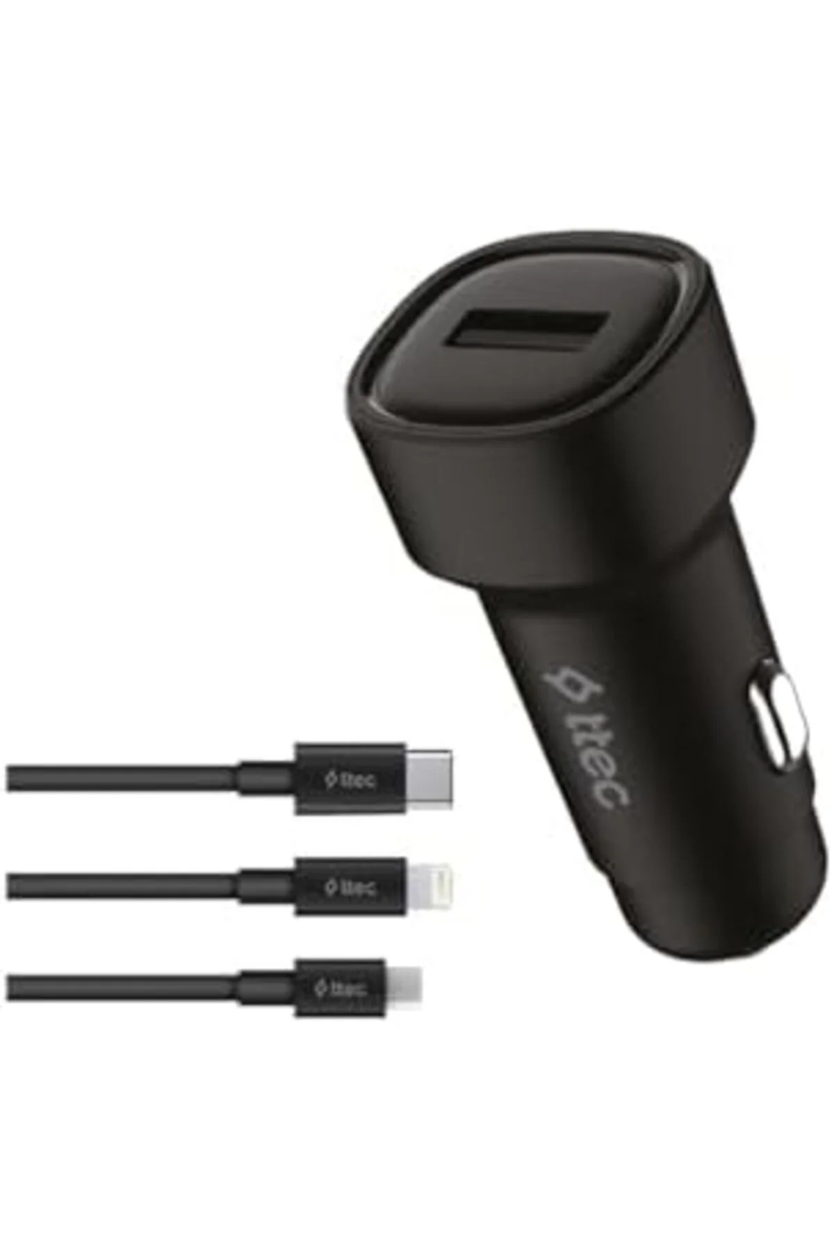 LuxShoping SmartCharger 2.4A Araç Şarj Aleti + Trio Kablo 2CKS30T