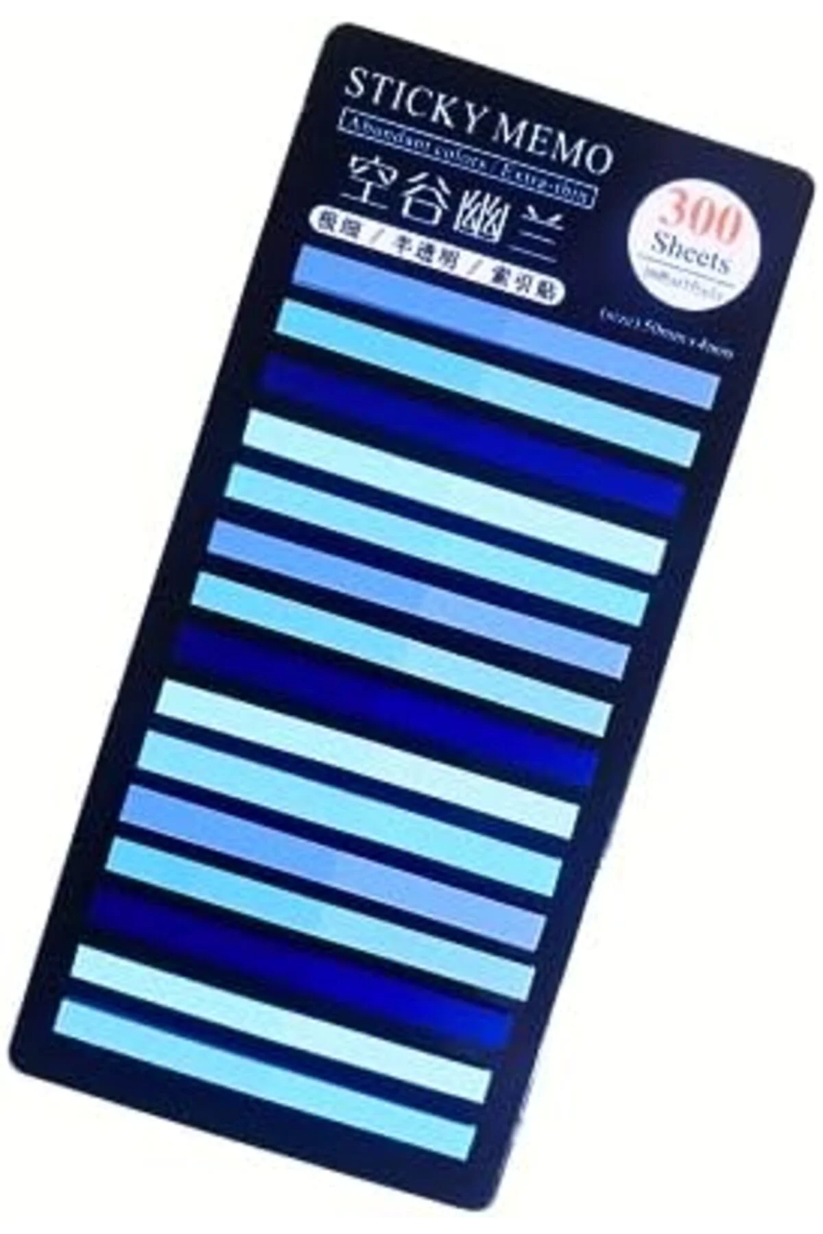 LuxShoping Sticky Notes Şeffaf Renkli Yapışkan Postit Not Kağıdı 