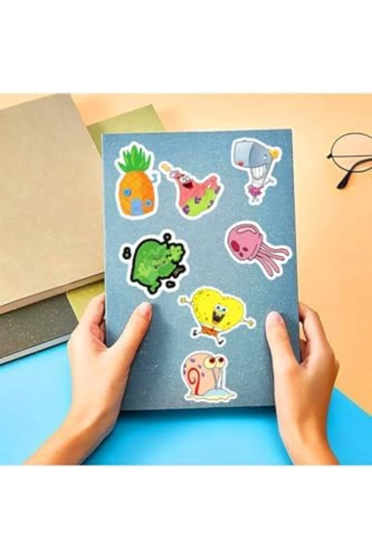 LuxShoping Süngerbob Kareşort Defter Suluk Laptop Notebook Tablet