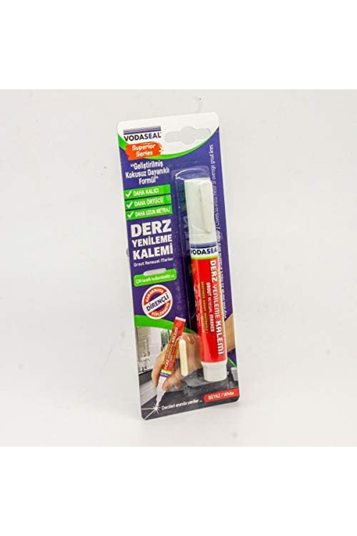 LuxShoping Süper Seri Tekli Derz Kalemi-Beyaz 1142128