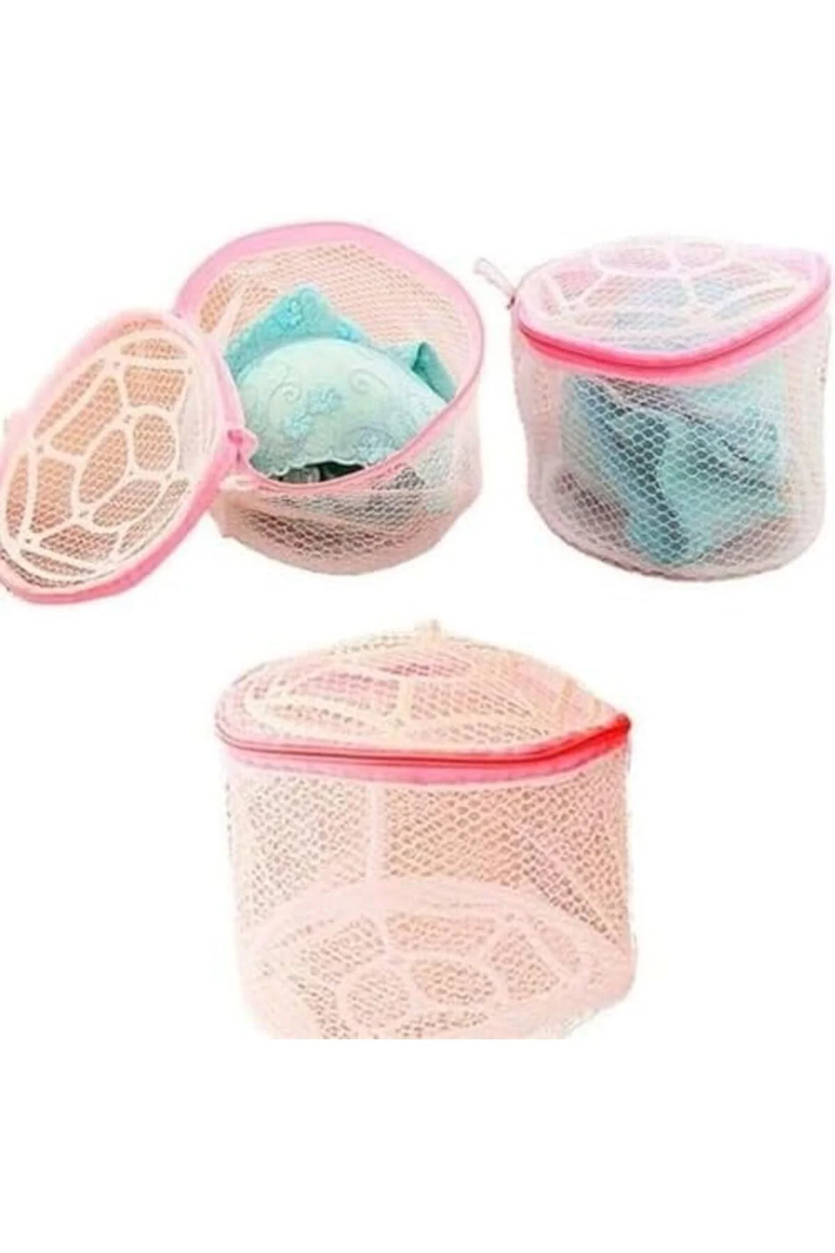 LuxShoping Sütyen Yıkama Filesi Tam Korumalı Hassas Çamaşır Yıkam