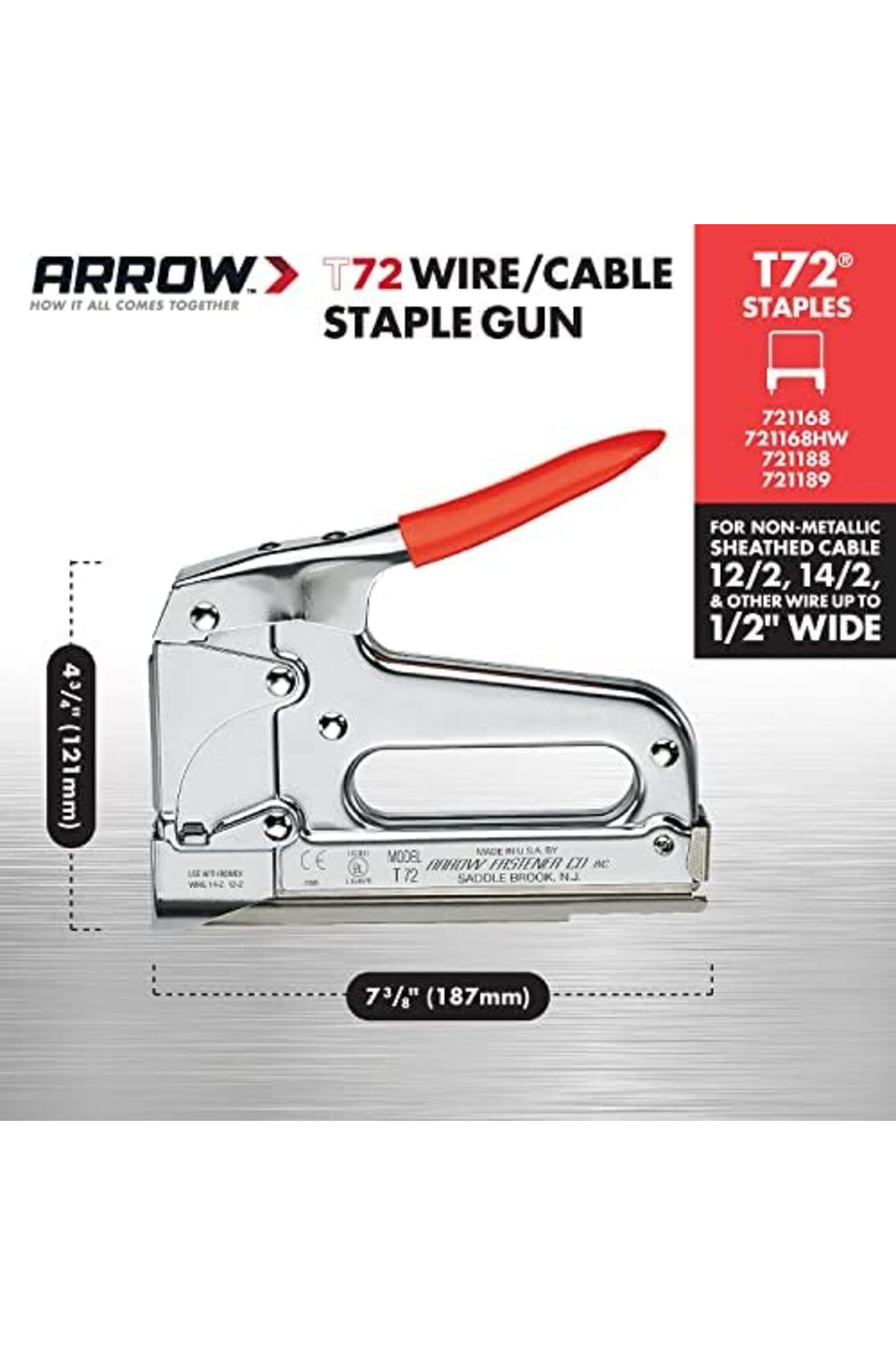 LuxShoping T72 Tel ve Kablo Zımba Tabancası 1142128