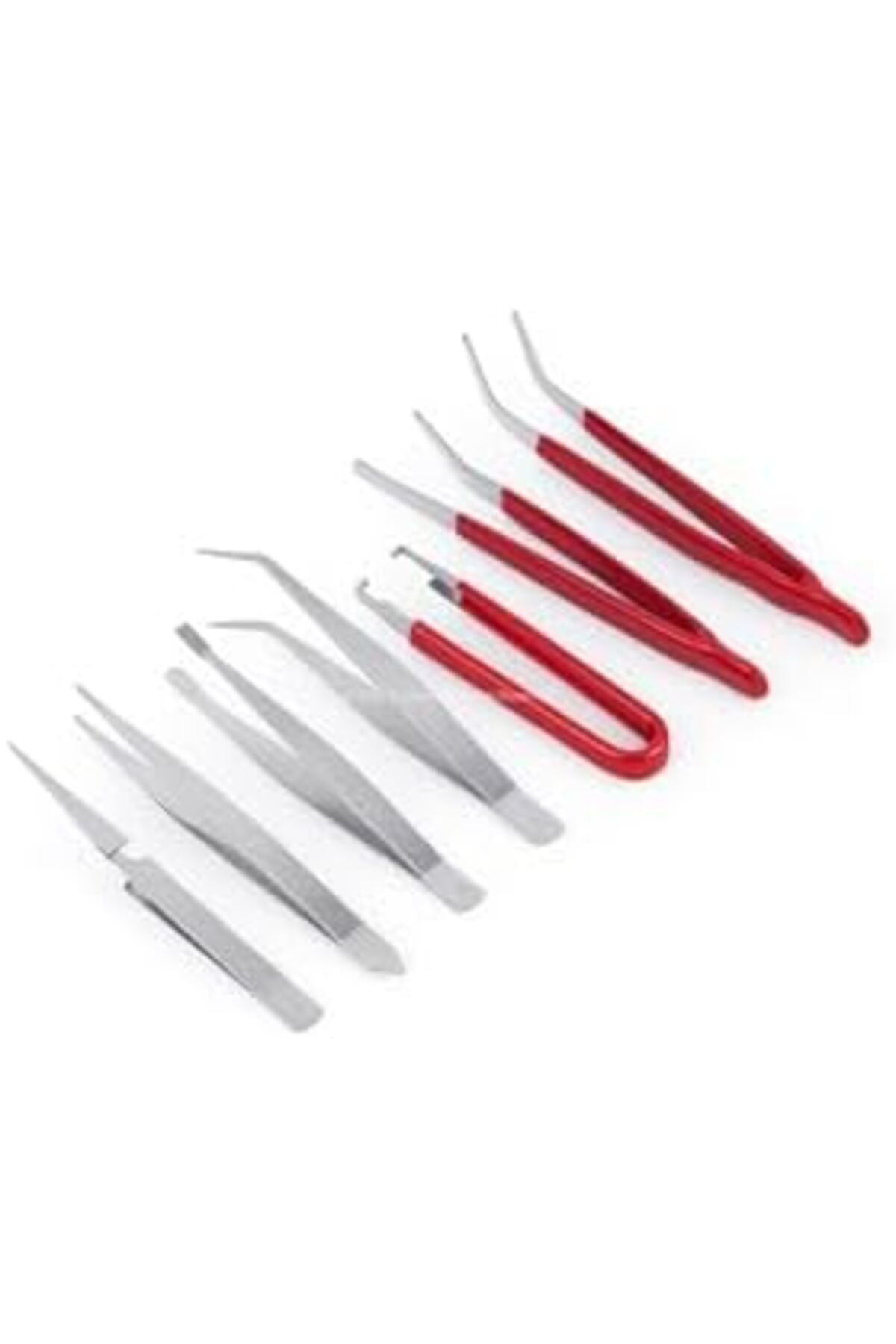 LuxShoping Tamirci Cımbız Seti, 7 Parça, Paslanmaz Çelik, Antiman