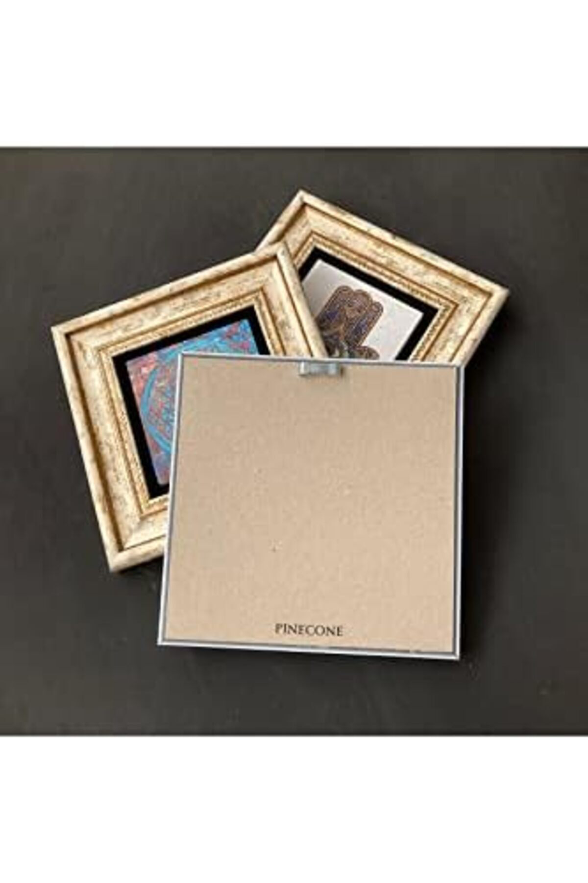 LuxShoping Taş Duvar Tablosu - Çerçeveli Taş Tablo - Dekoratif Du