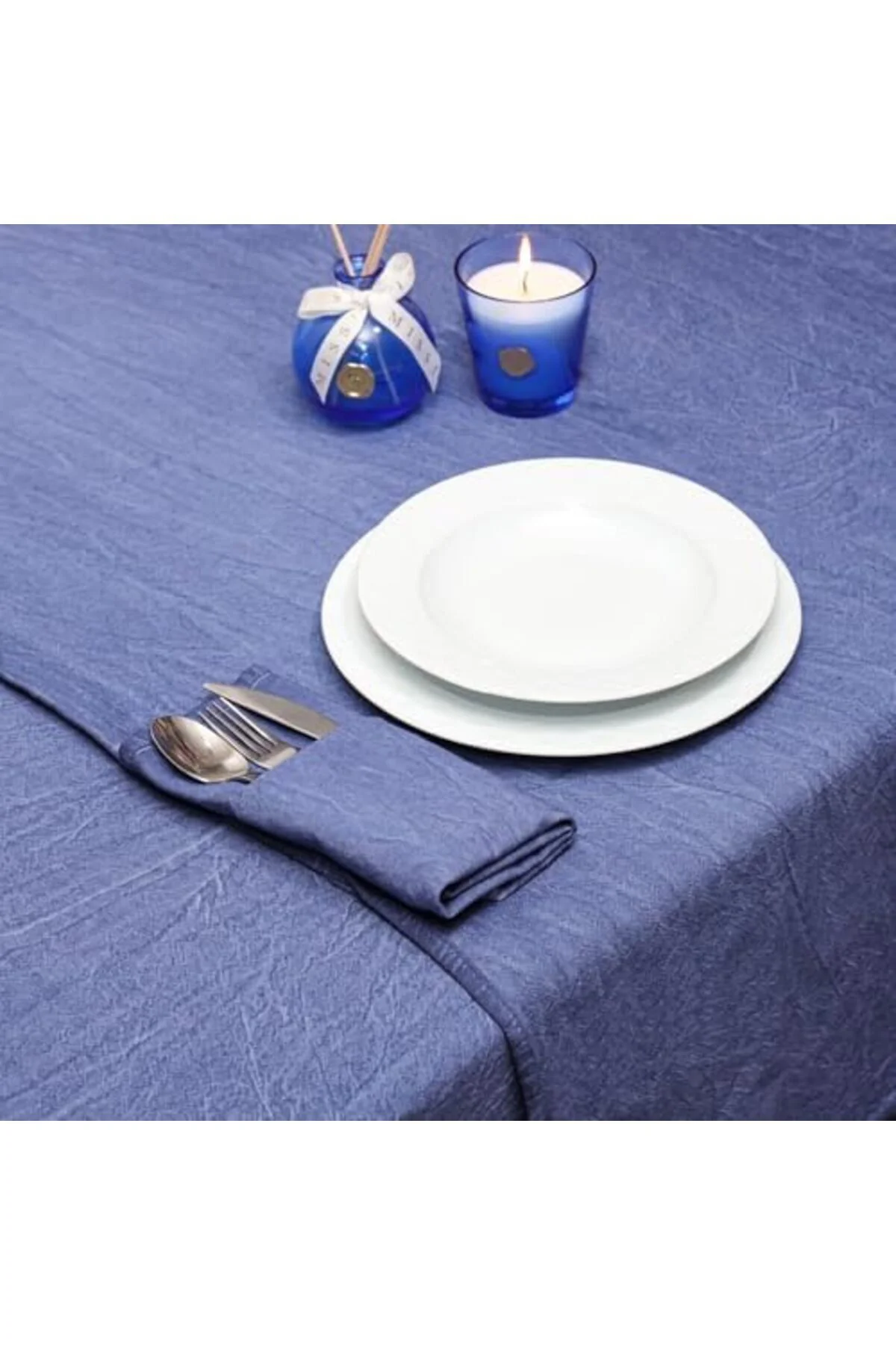 LuxShoping Taşlanmış Denim Pamuk Runner 1142128