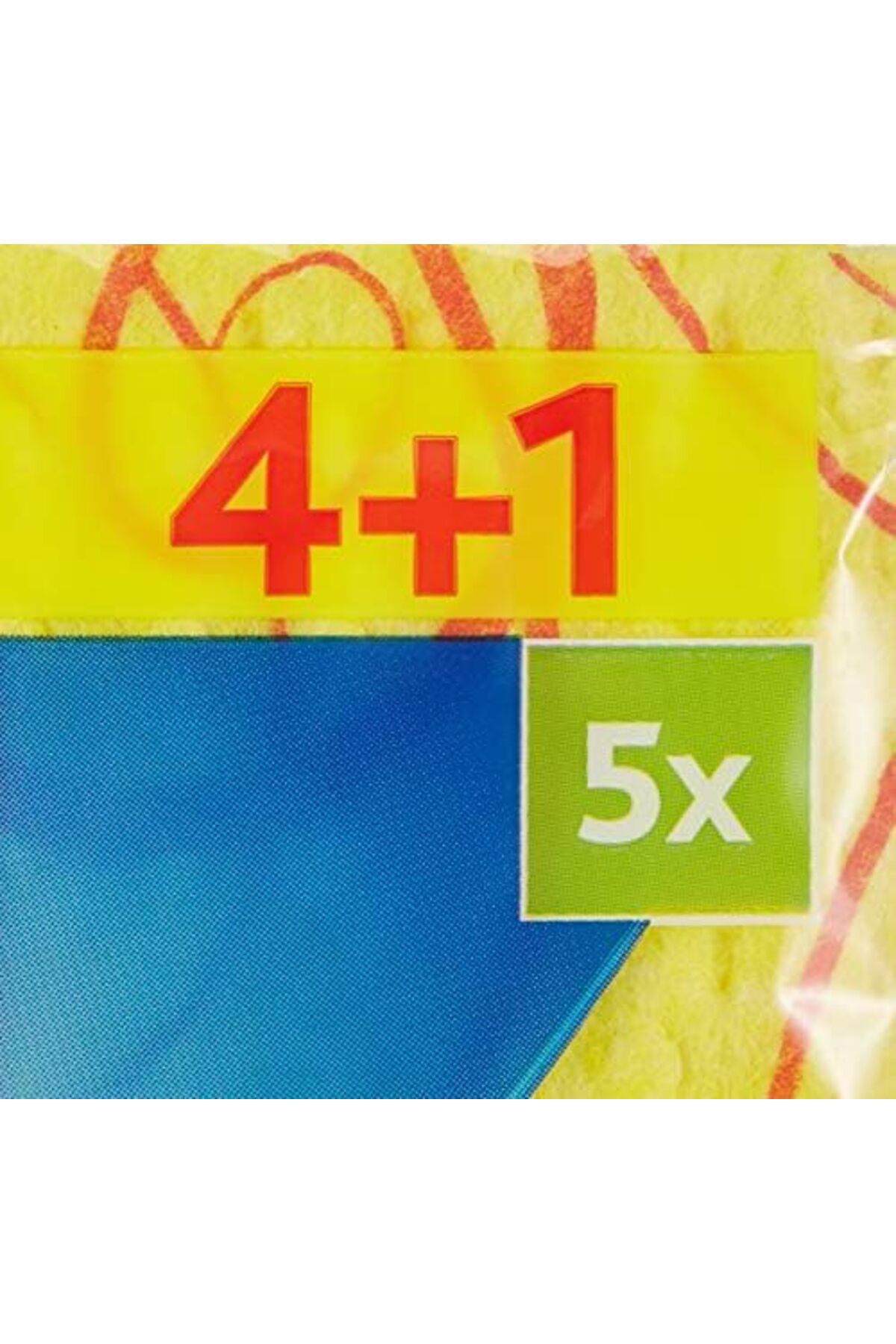 LuxShoping Temizlik Bezi, Novolon, Kir söken cepler, 4+1'li Avant
