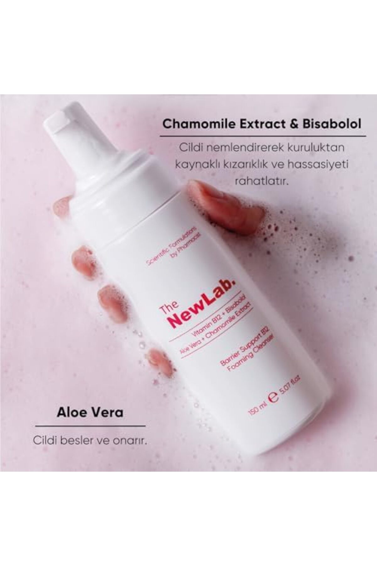 LuxShoping the newlab. Bariyer Güçlendirici B12 Temizleme Köpüğü