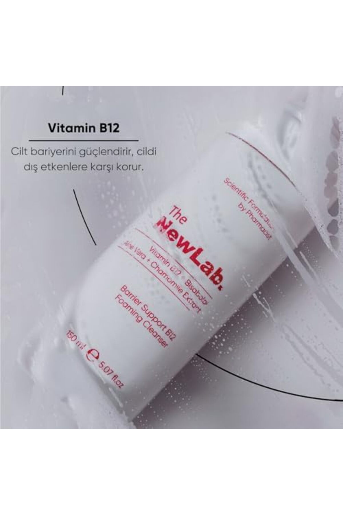 LuxShoping the newlab. Bariyer Güçlendirici B12 Temizleme Köpüğü
