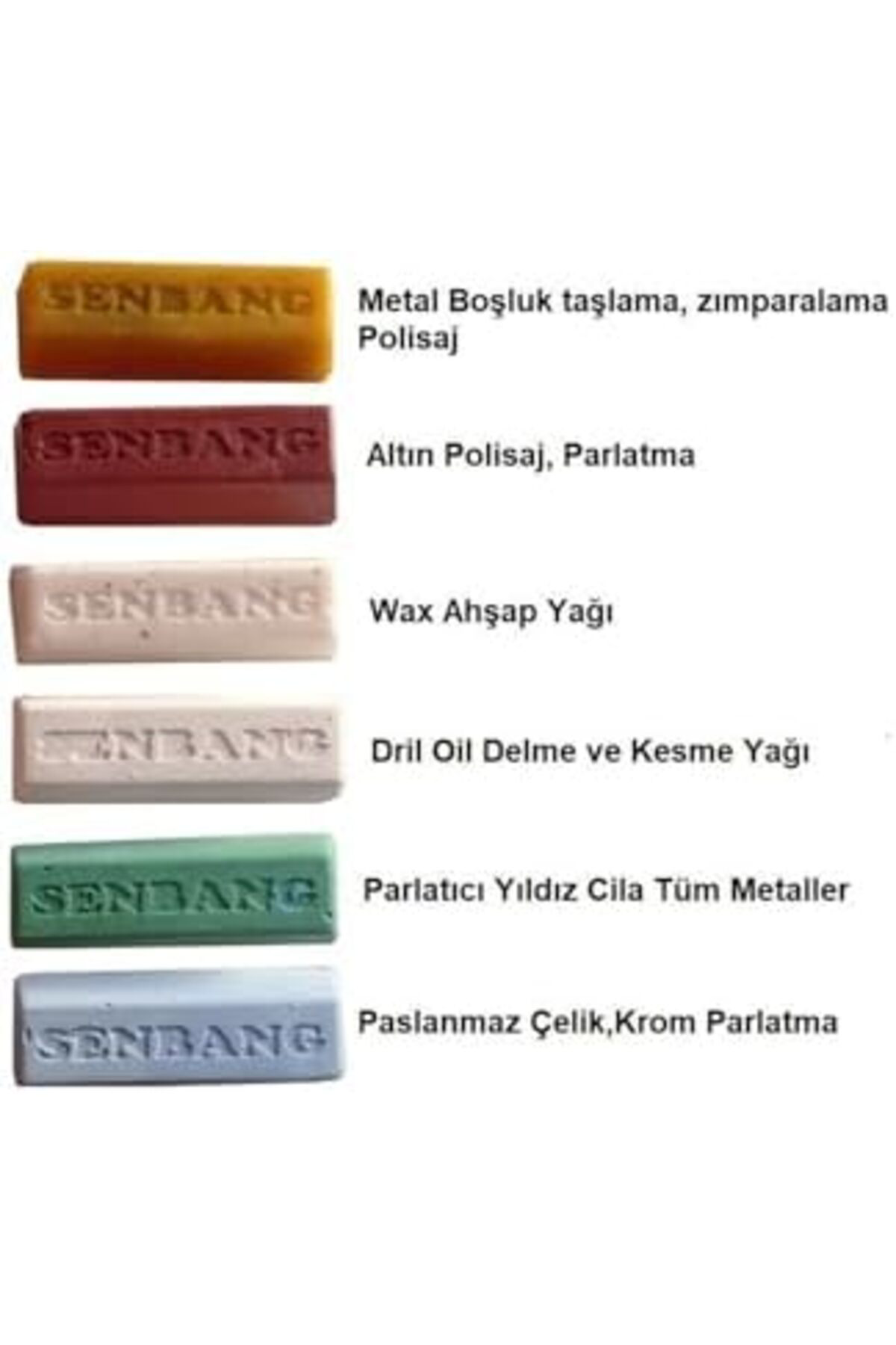 LuxShoping Tüm Ahşaplar Için Parlatma Polisaj Pastası Macunu 50 G