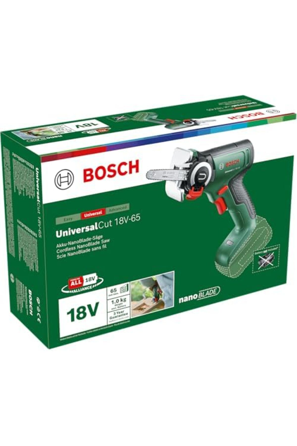 LuxShoping UniversalSander18V Zımpara Makinesi SOLO (Akü ve Şarj