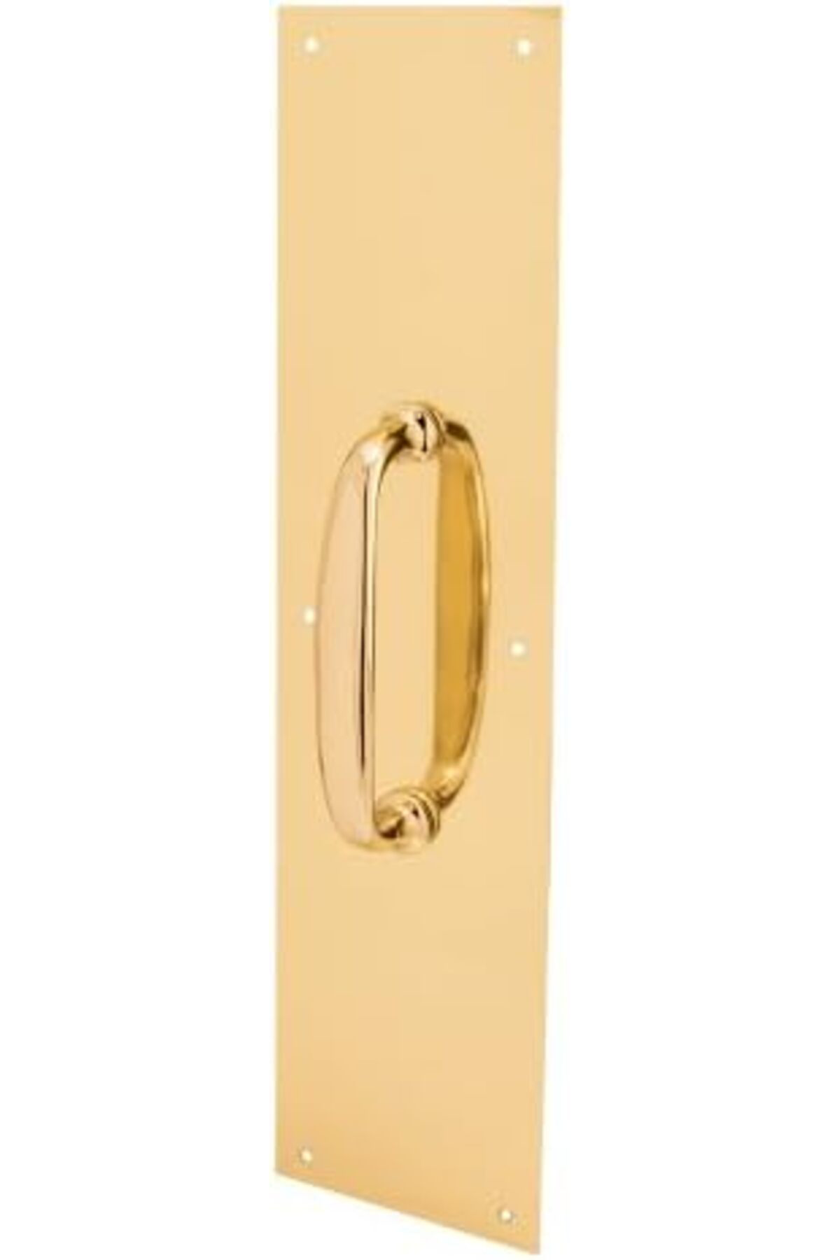 LuxShoping ürünler J 4578 kapı Pull tabak, 4-inç x 40,6 cm, oval 