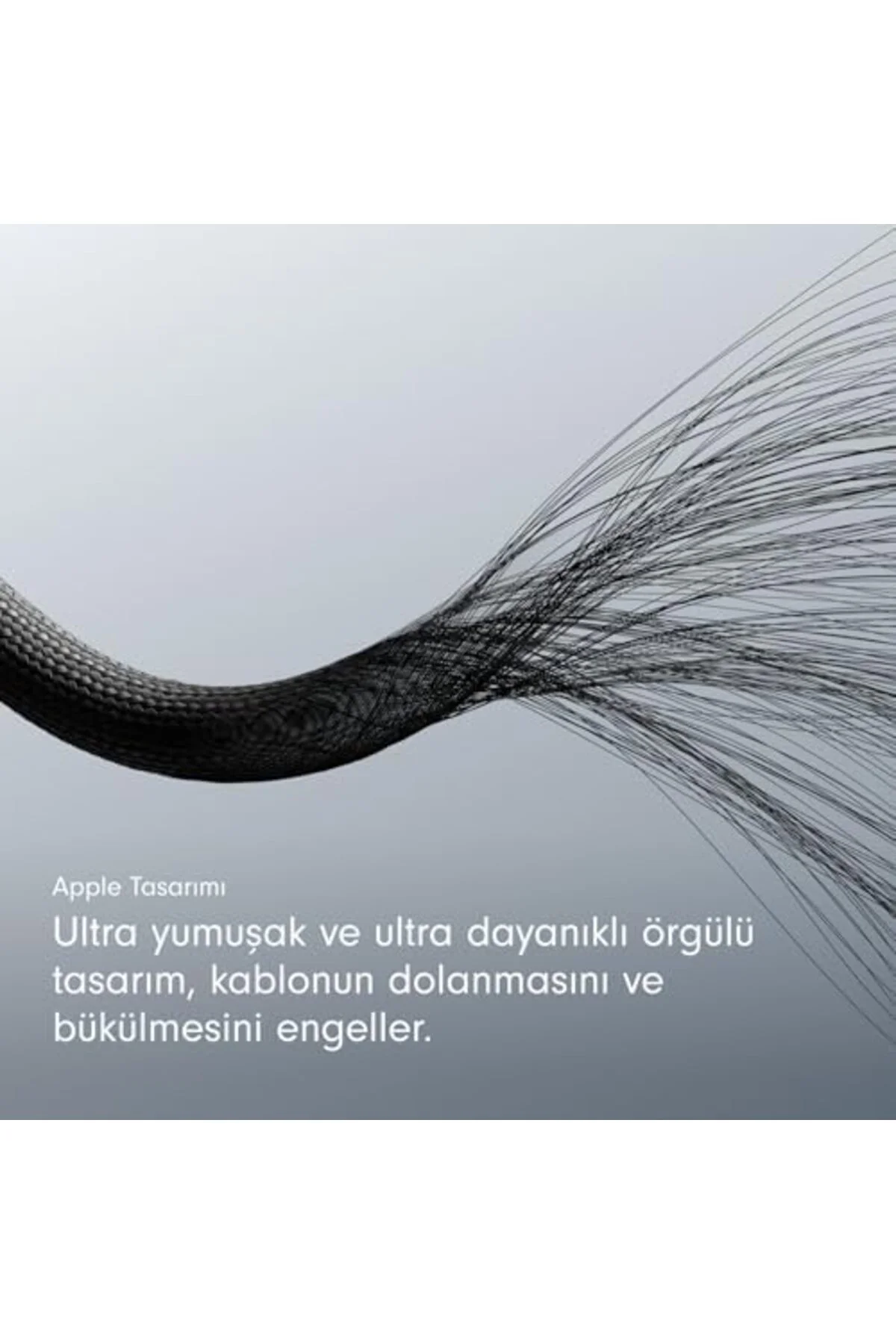 LuxShoping USB-A'dan USB-C'ye Örgülü Kablo, Hızlı Şarj, Dayanıklı