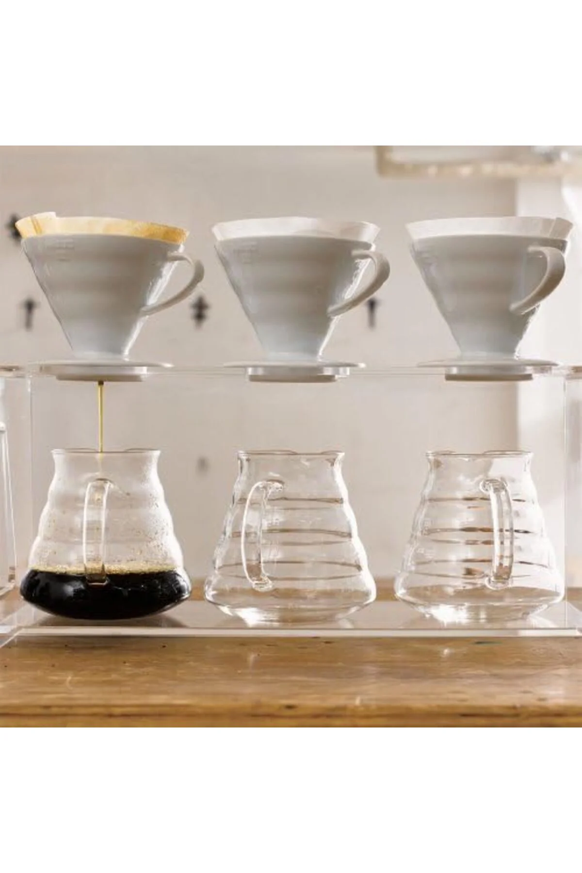 LuxShoping V60 02 Cam Kahve Servis Sürahisi (600 ML) 1142128