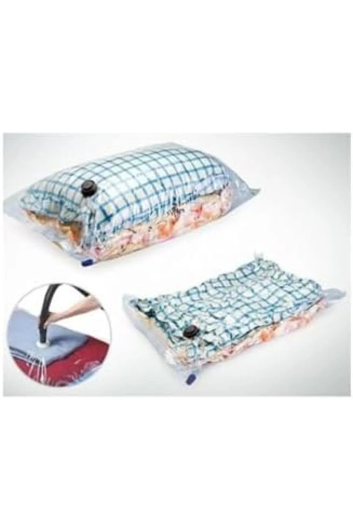 LuxShoping Vakum Hurcu-2 Adet Büyük Boy 80 Cm X 100 Cm Vakumlu Po LuxShoping Vakum Hurcu-2 Adet Büyük Boy 80 Cm X 100 Cm Vakumlu Po